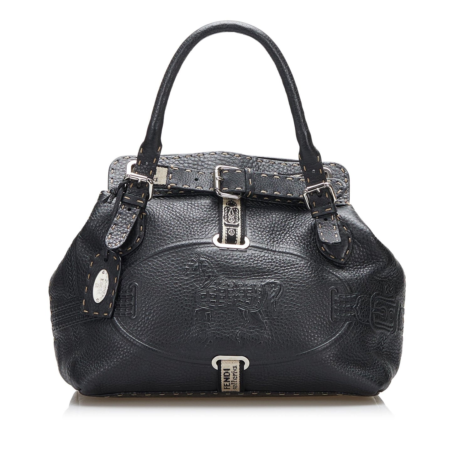 Fendi Selleria Grand Borghese Shg Tote Bag