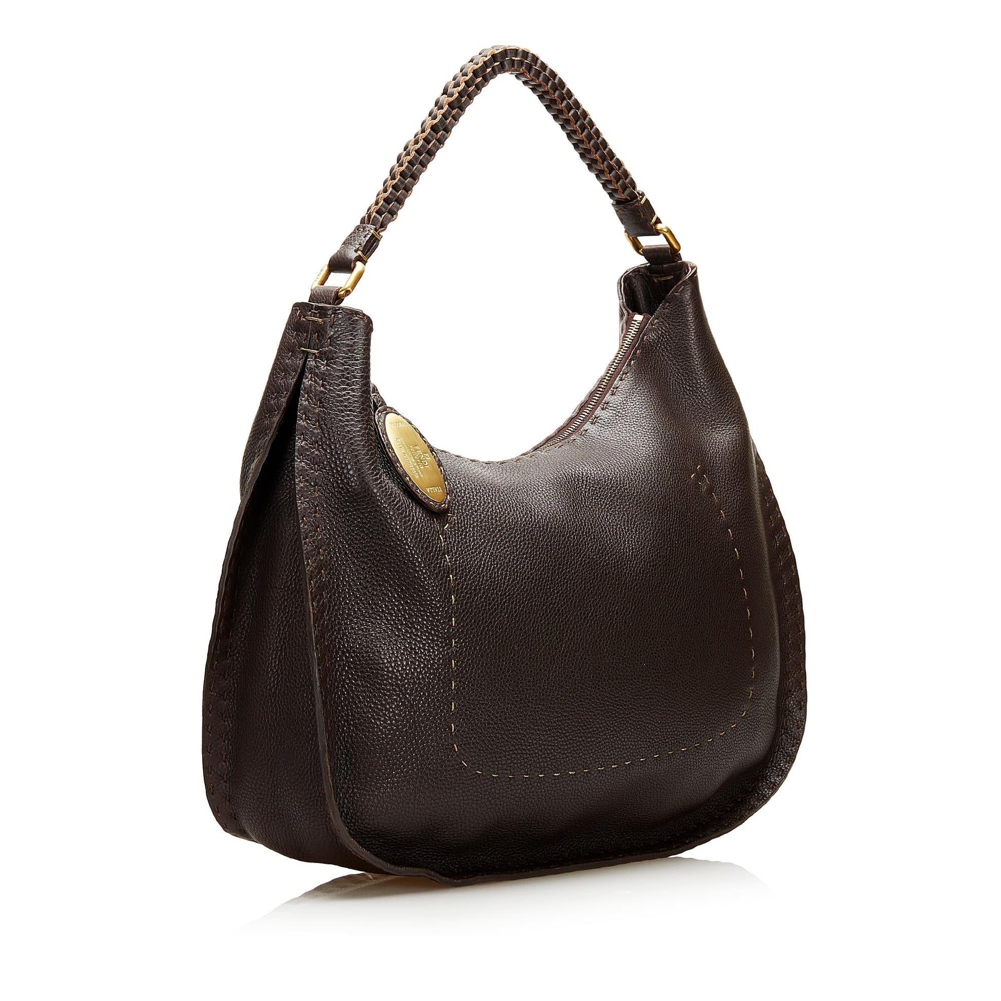 Fendi Selleria Hobo Shg Shoulder Bag