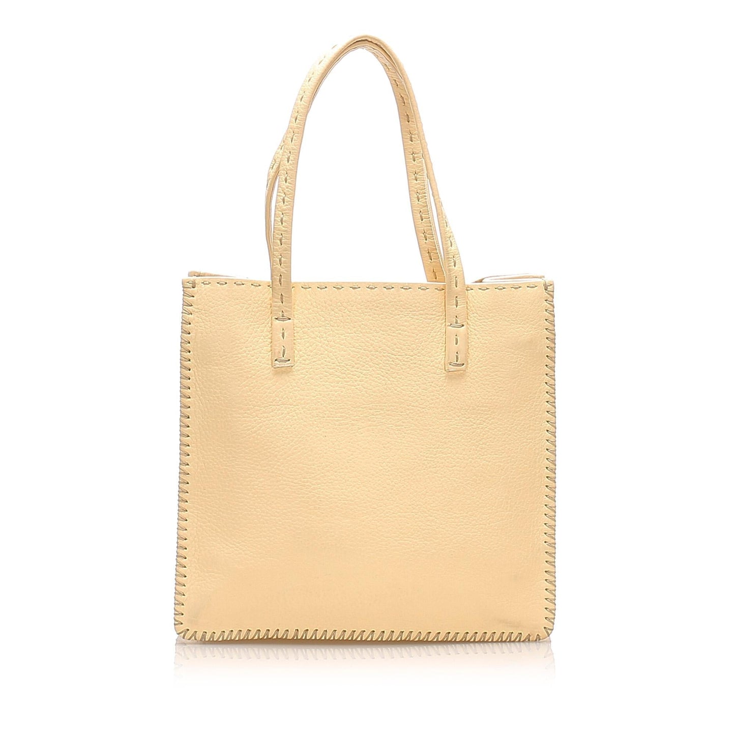 Fendi Selleria Handbag Shg Leather Satchel Bag