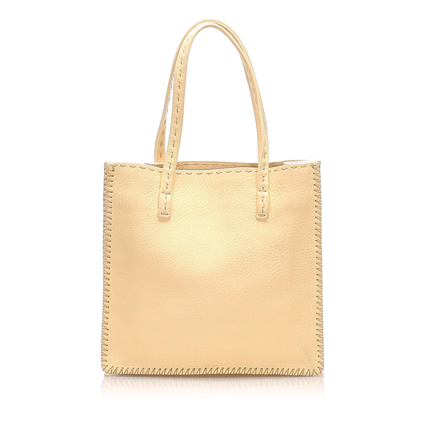 Fendi Selleria Handbag Shg Leather Satchel Bag