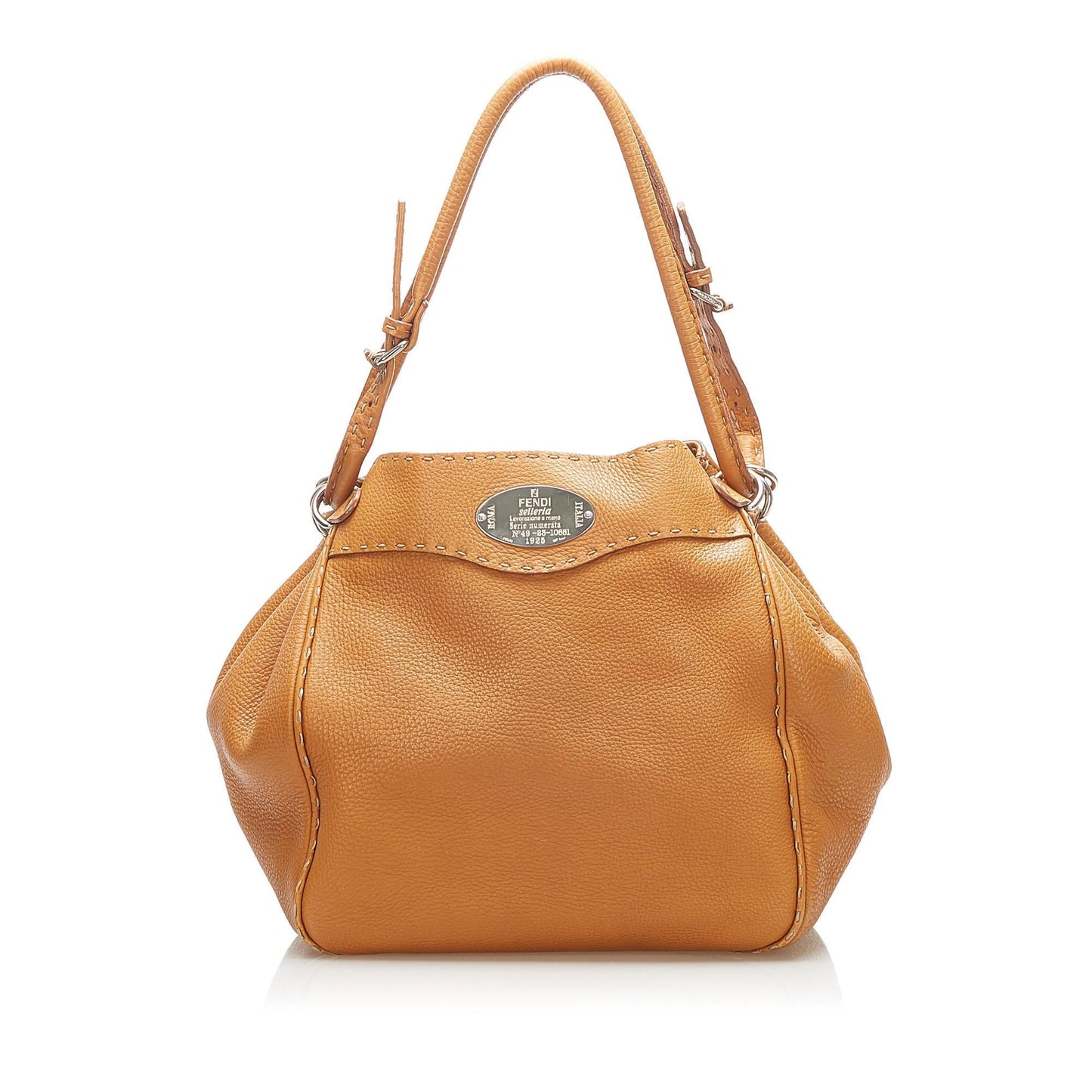 Fendi Selleria Shoulder Bag Shg Leather