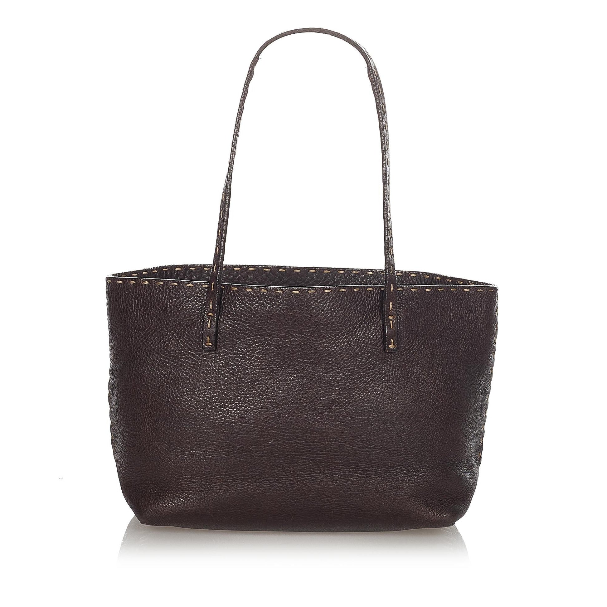Fendi Selleria Tote Bag Shg Leather Bag Shg 23499