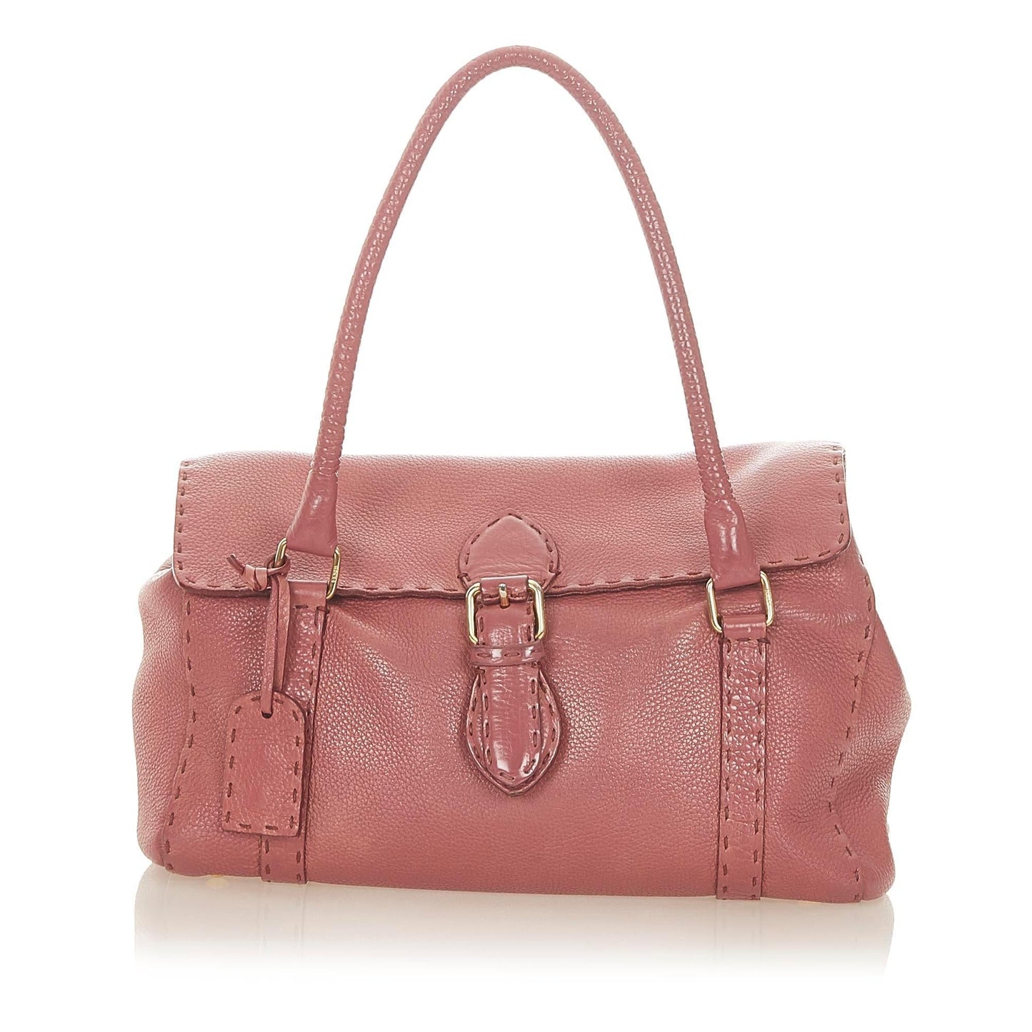 Fendi Selleria Linda Handbag Shg Leather Satchel Bag Handbag Shg 31685