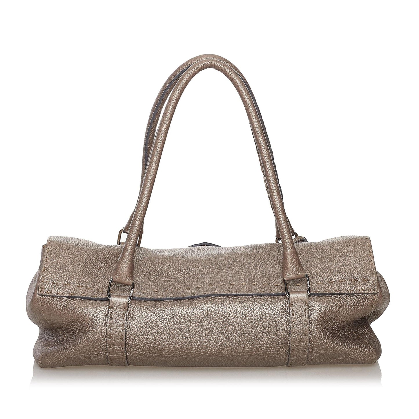 Fendi Selleria Linda Handbag Shg Leather Satchel Bag Handbag Shg 33666