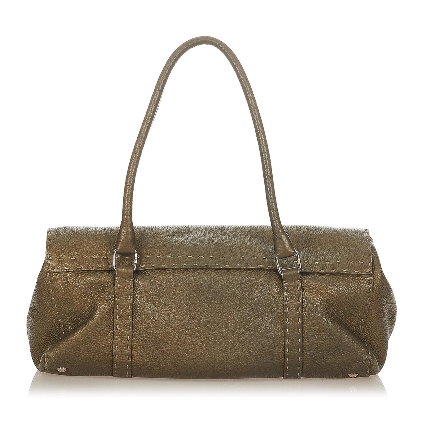 Fendi Selleria Linda Shoulder Bag Shg Leather Bag Shg 23944
