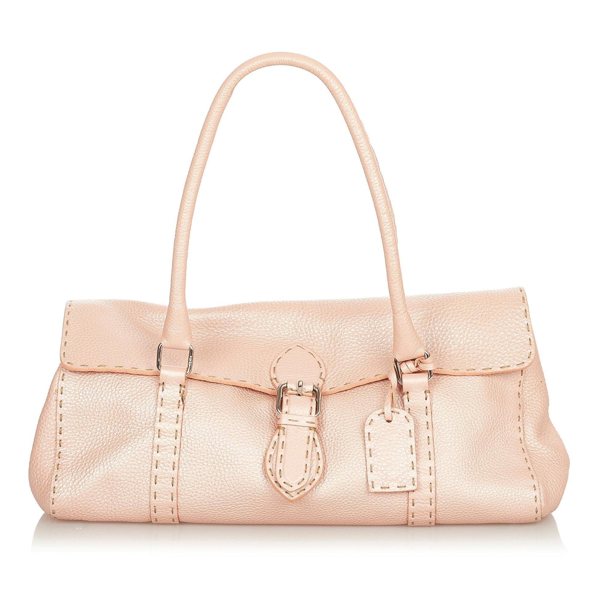 Fendi Selleria Linda Shoulder Bag Shg Leather Bag Shg 31863