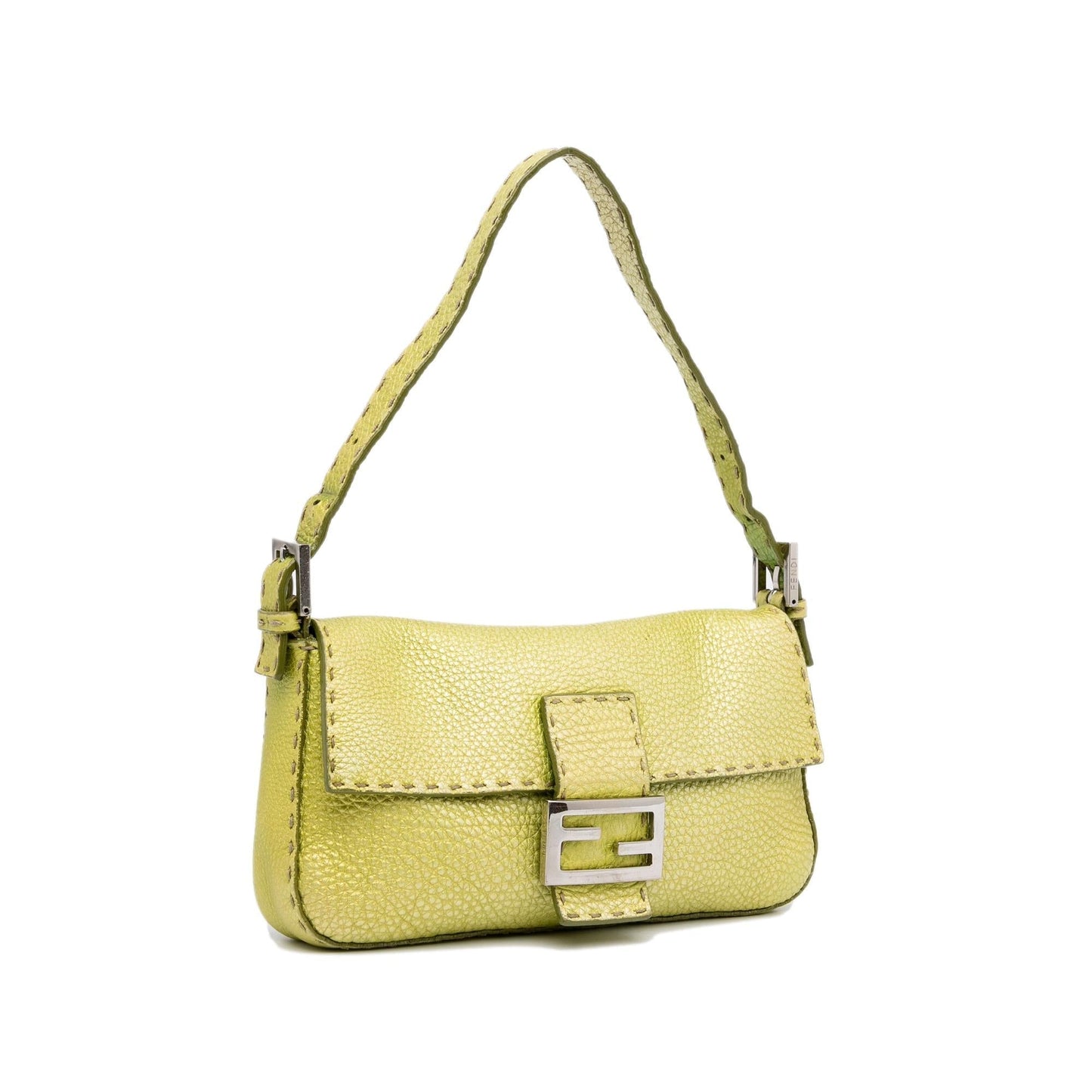 Fendi Selleria Mamma Baguette Shg S8Tdec Handbag Shoulder Bag