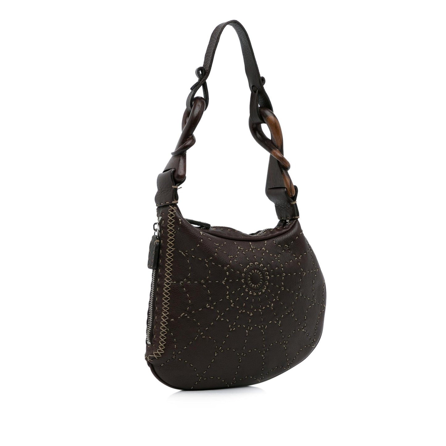 Fendi Selleria Oyster Shoulder Bag Shg Orkdvq