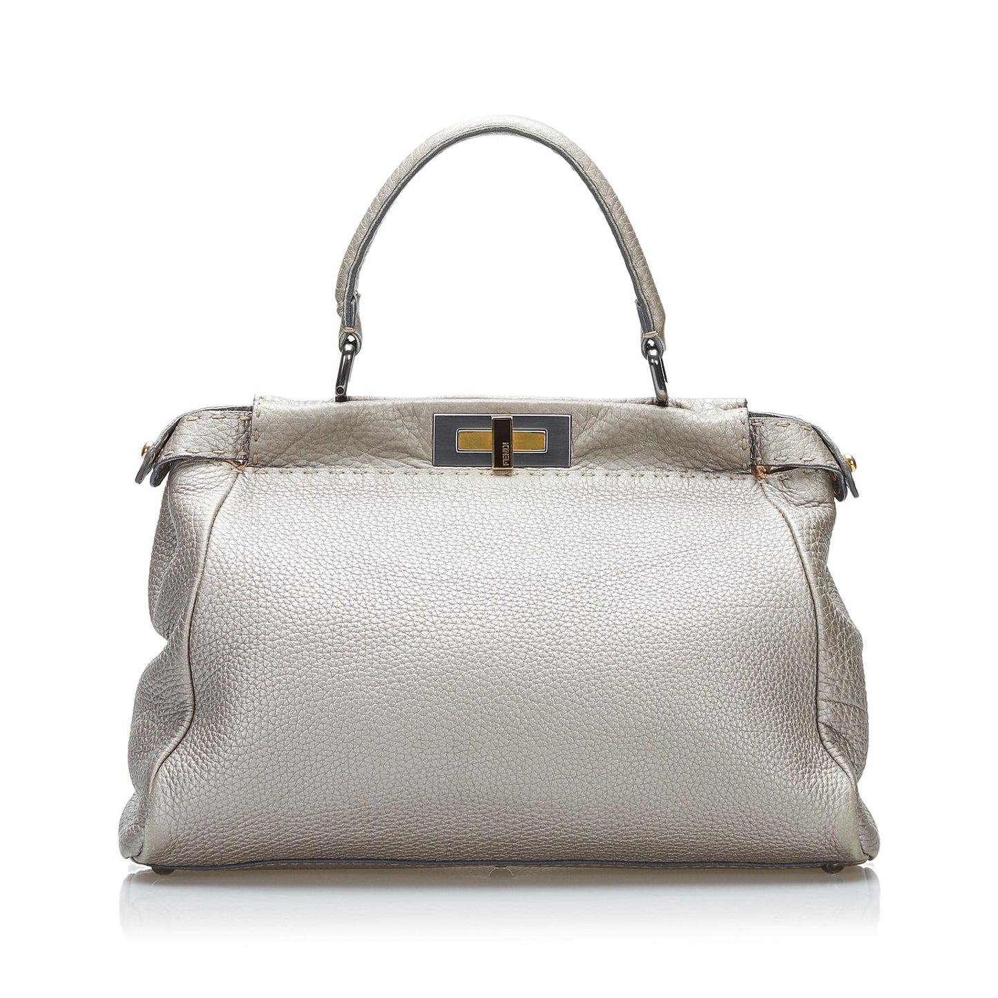 Fendi Selleria Peekaboo Shg Satchel Bag
