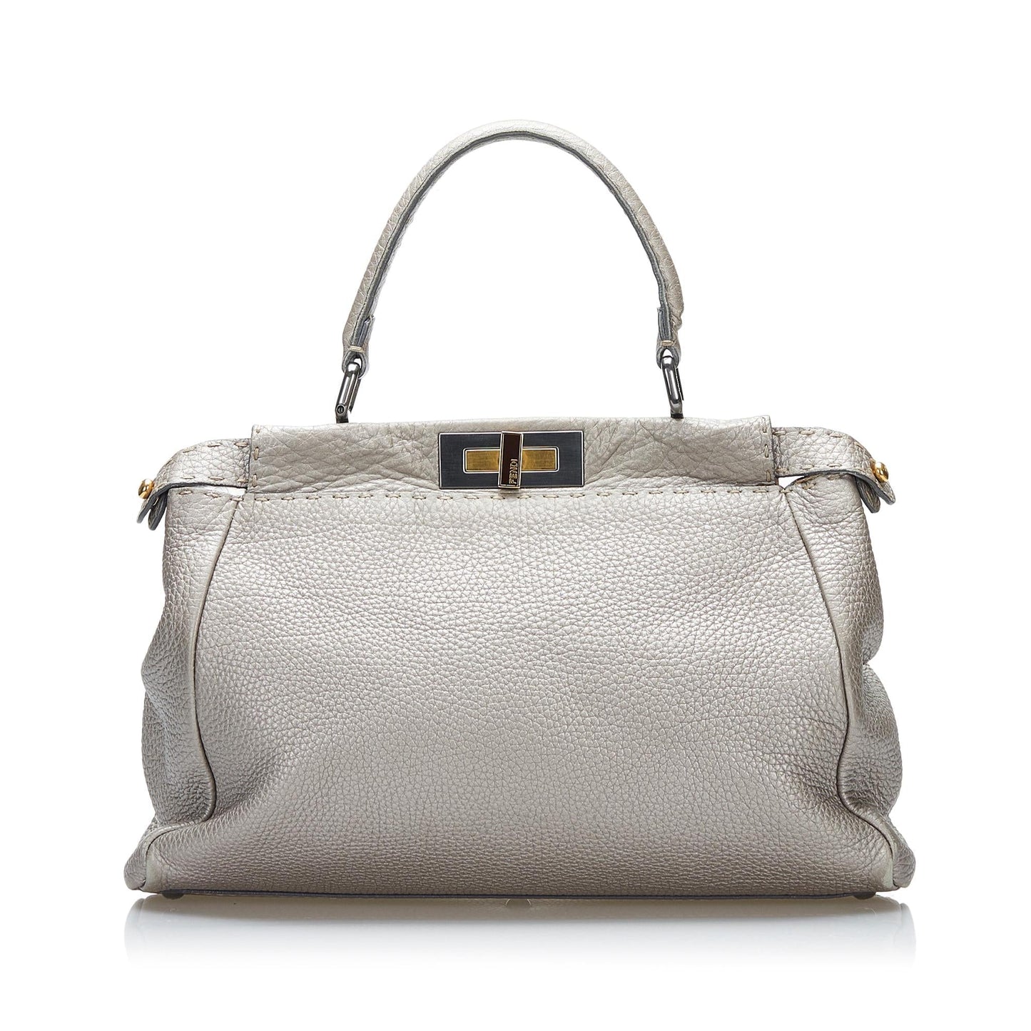 Fendi Selleria Peekaboo Shg Civ1Xm Satchel Bag