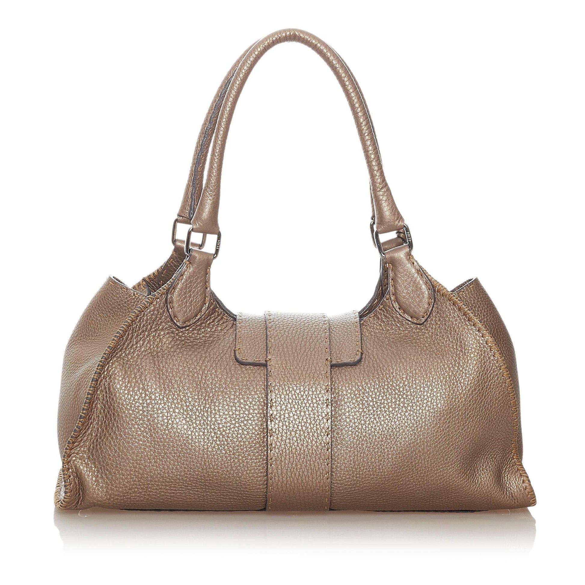 Fendi Selleria Sporty Shoulder Bag Shg Leather Bag Shg 27367