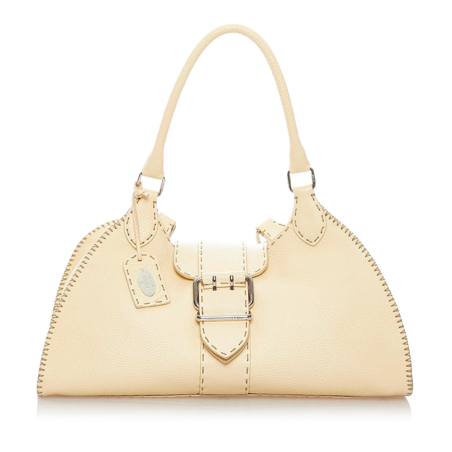 Fendi Selleria Sporty Shoulder Bag Shg Leather