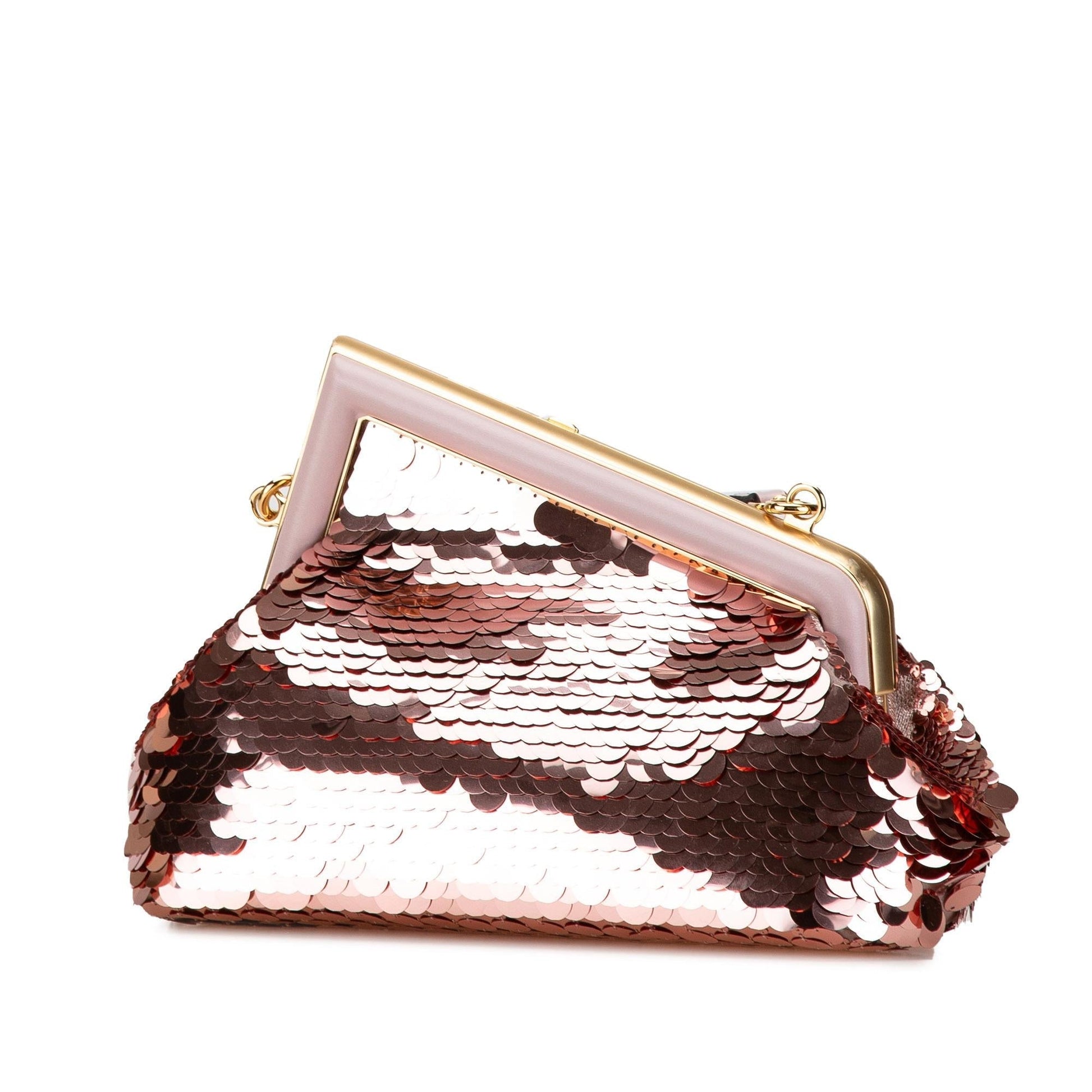 Fendi First Sequin Bag Shg 81Szyj Small Crossbody Bag