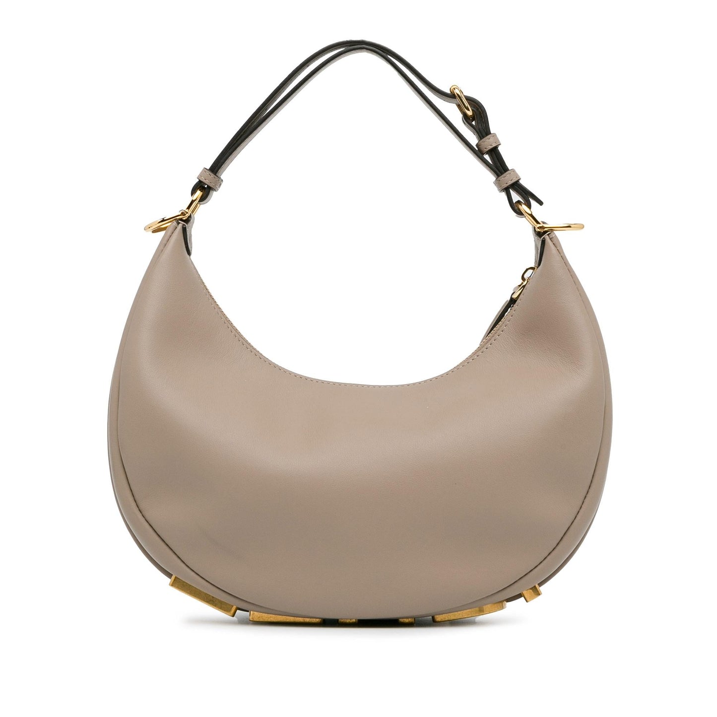 Fendi graphy Hobo Shg Anekhl Leather Small Shoulder Bag
