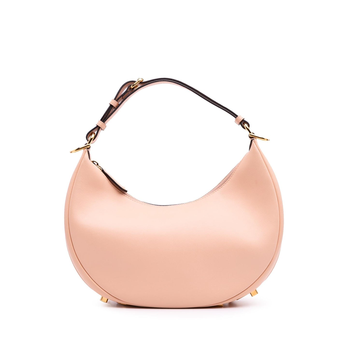 Fendi graphy Hobo Leather Small Shoulder Bag Leather Fendigraphy Hobo