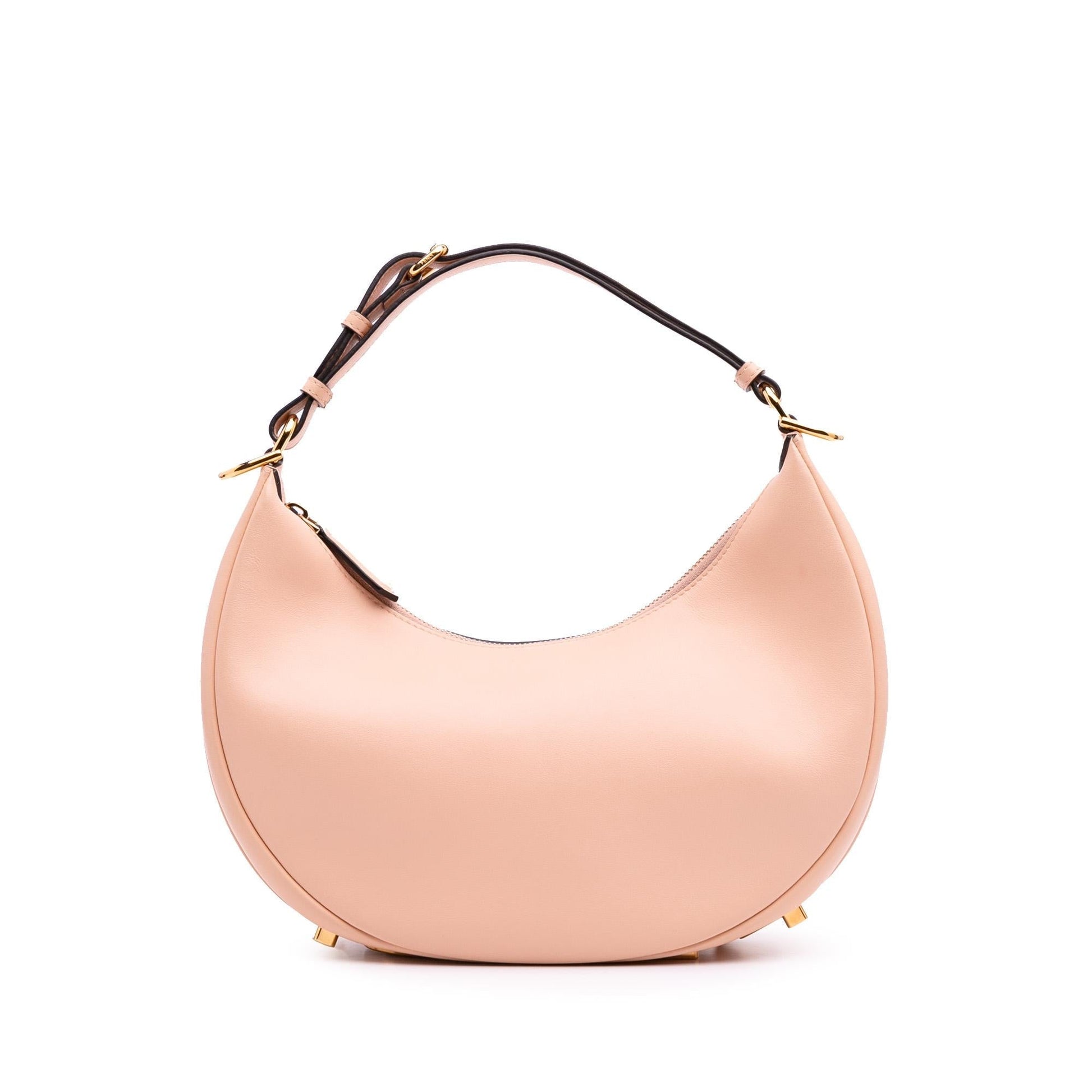 Fendi graphy Hobo Leather Small Shoulder Bag Leather Fendigraphy Hobo