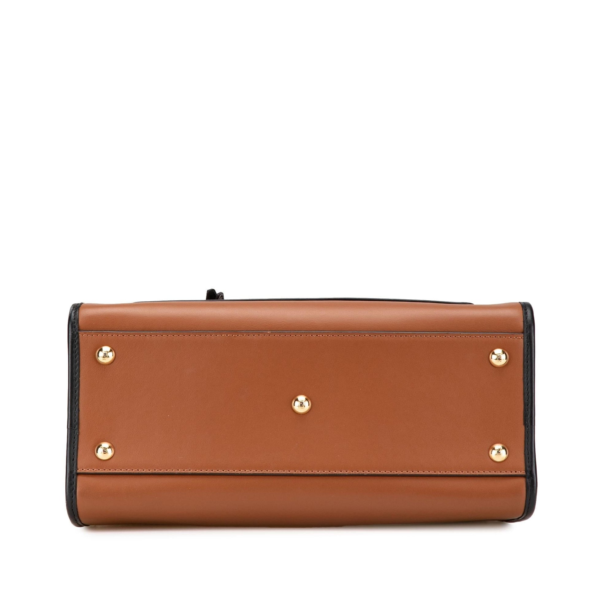 Fendi Runaway Satchel Leather Small Satchel Bag Leather Runaway Satchel