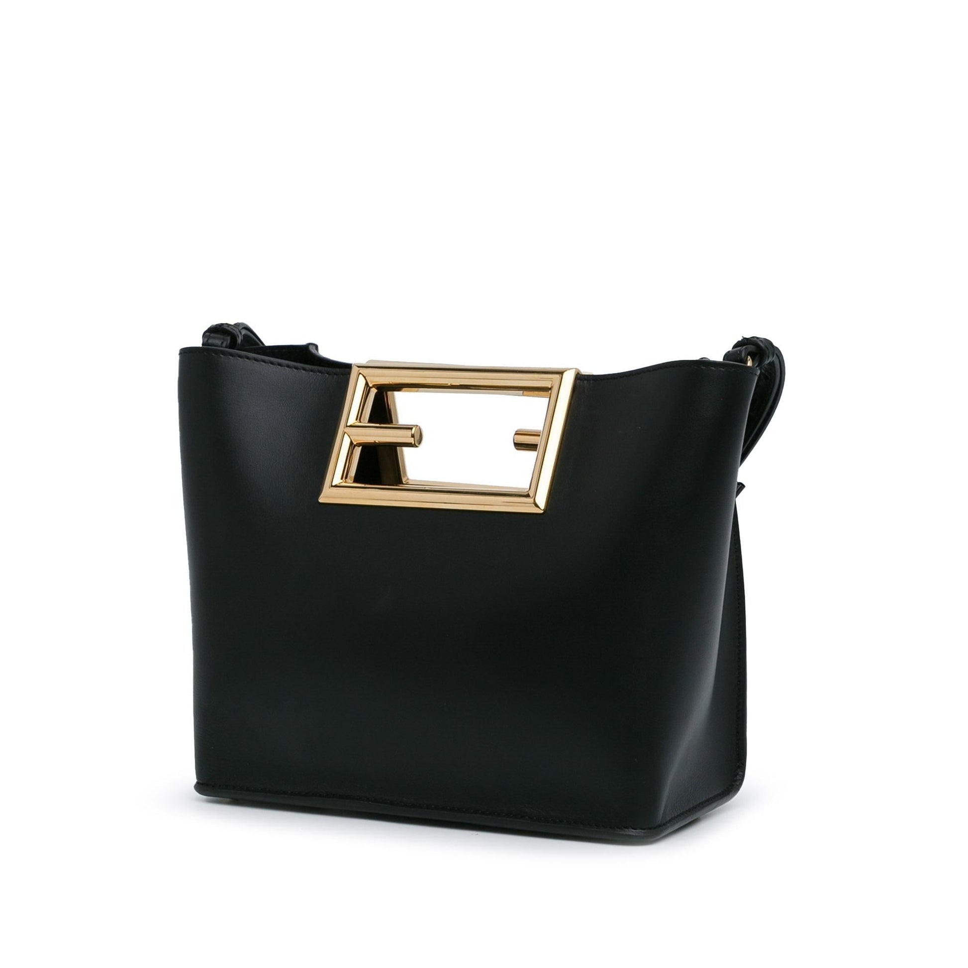 Fendi Way Tote Shg Leather Small Tote Bag