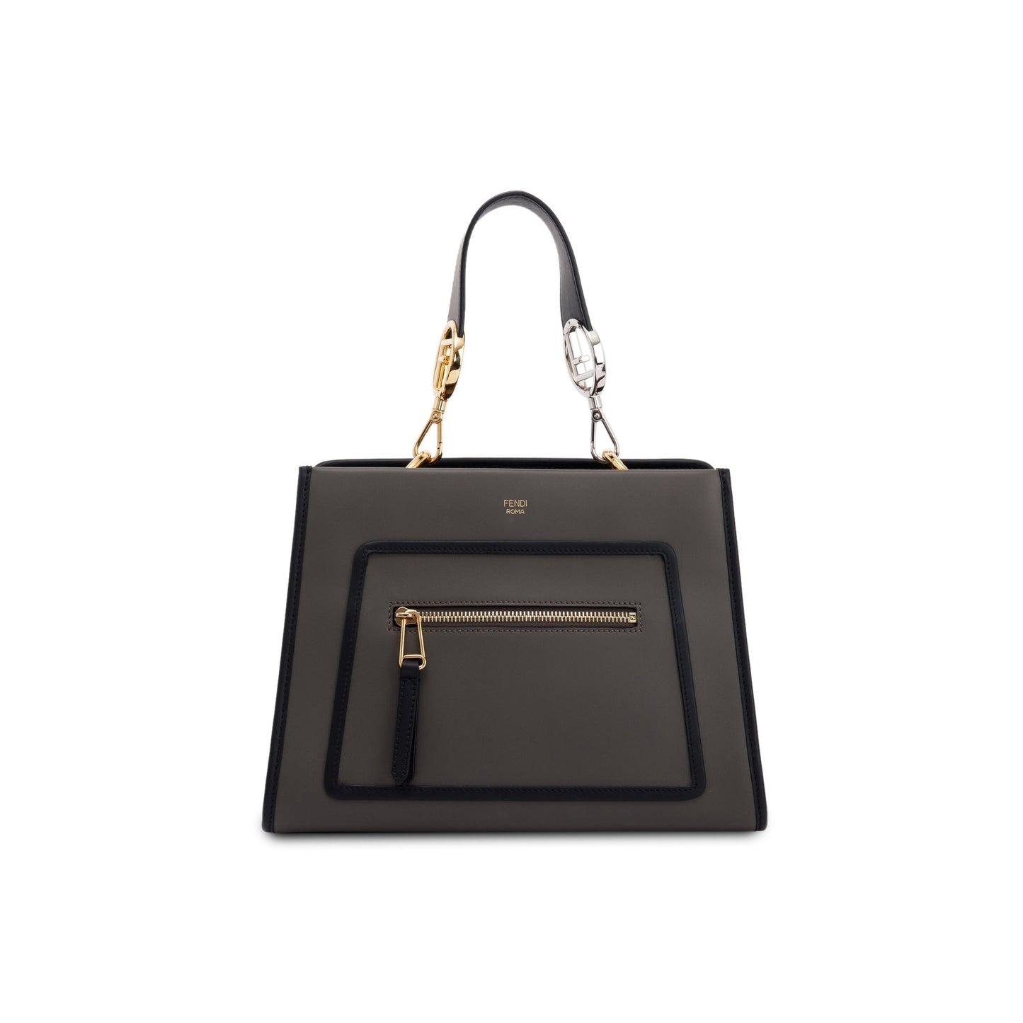 Fendi Runaway Tote Leather Small Tote Bag