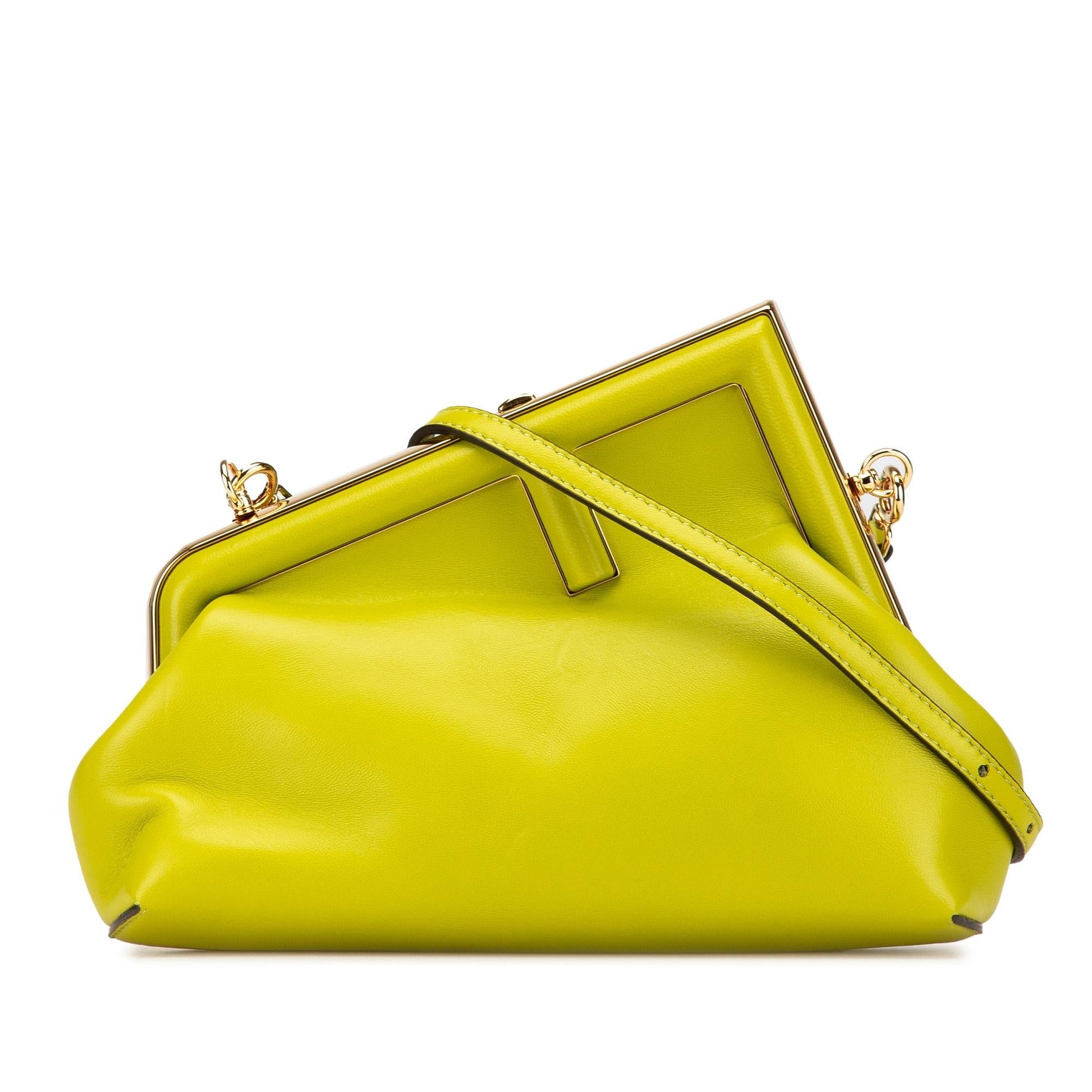 Fendi Shiny Nappa First Crossbody Small Crossbody Bag