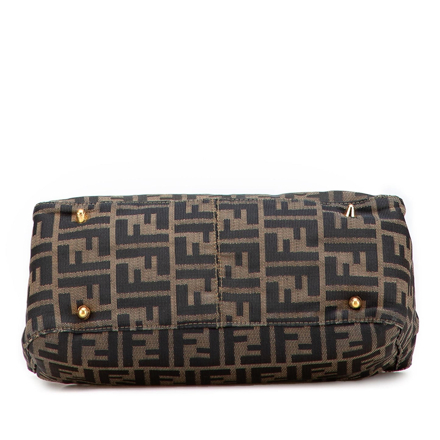 Fendi Zucca Twins Tote Canvas Small Tote Bag Twins Tote 5