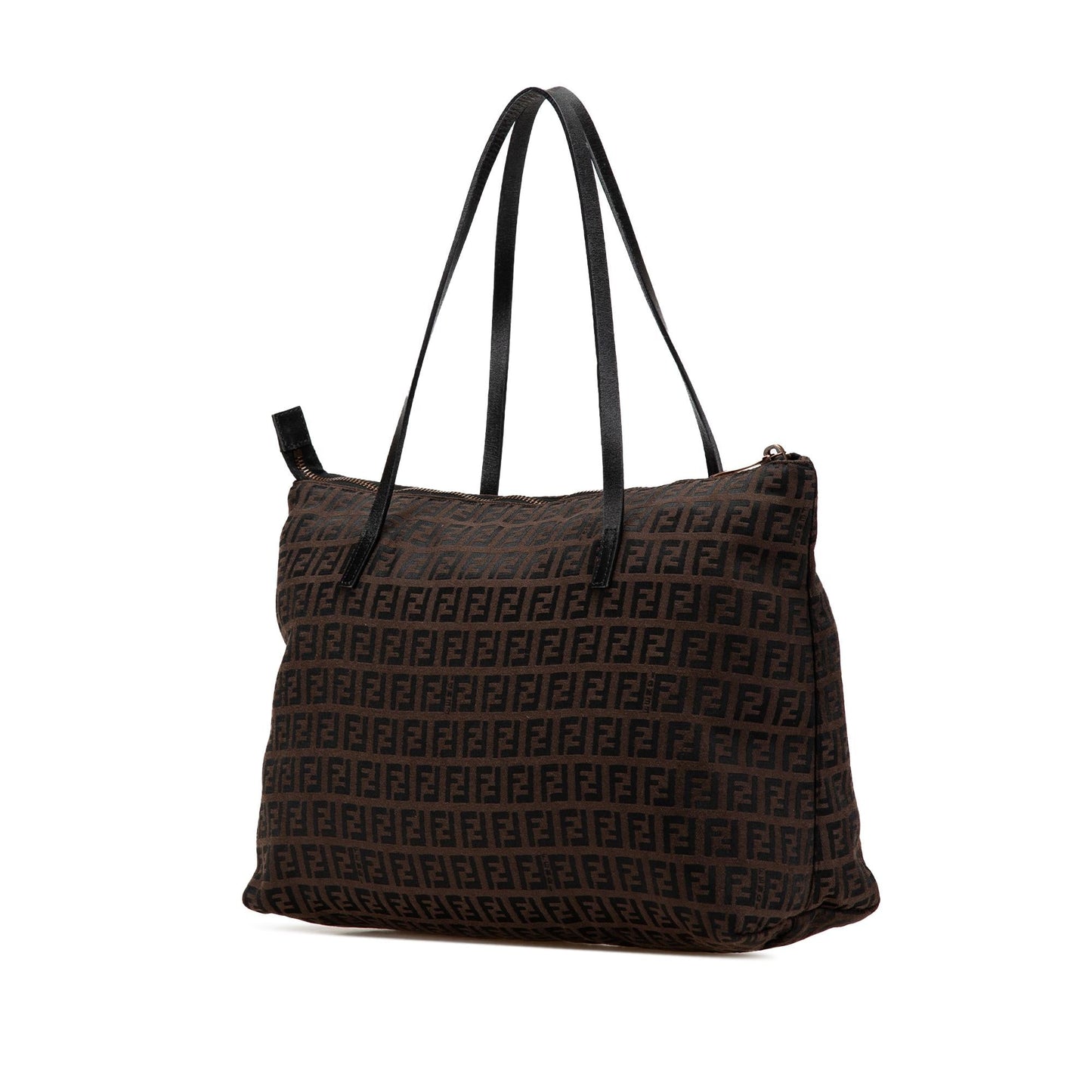 Fendi Zucchino Tote Canvas Small Tote Bag Canvas Tote 1