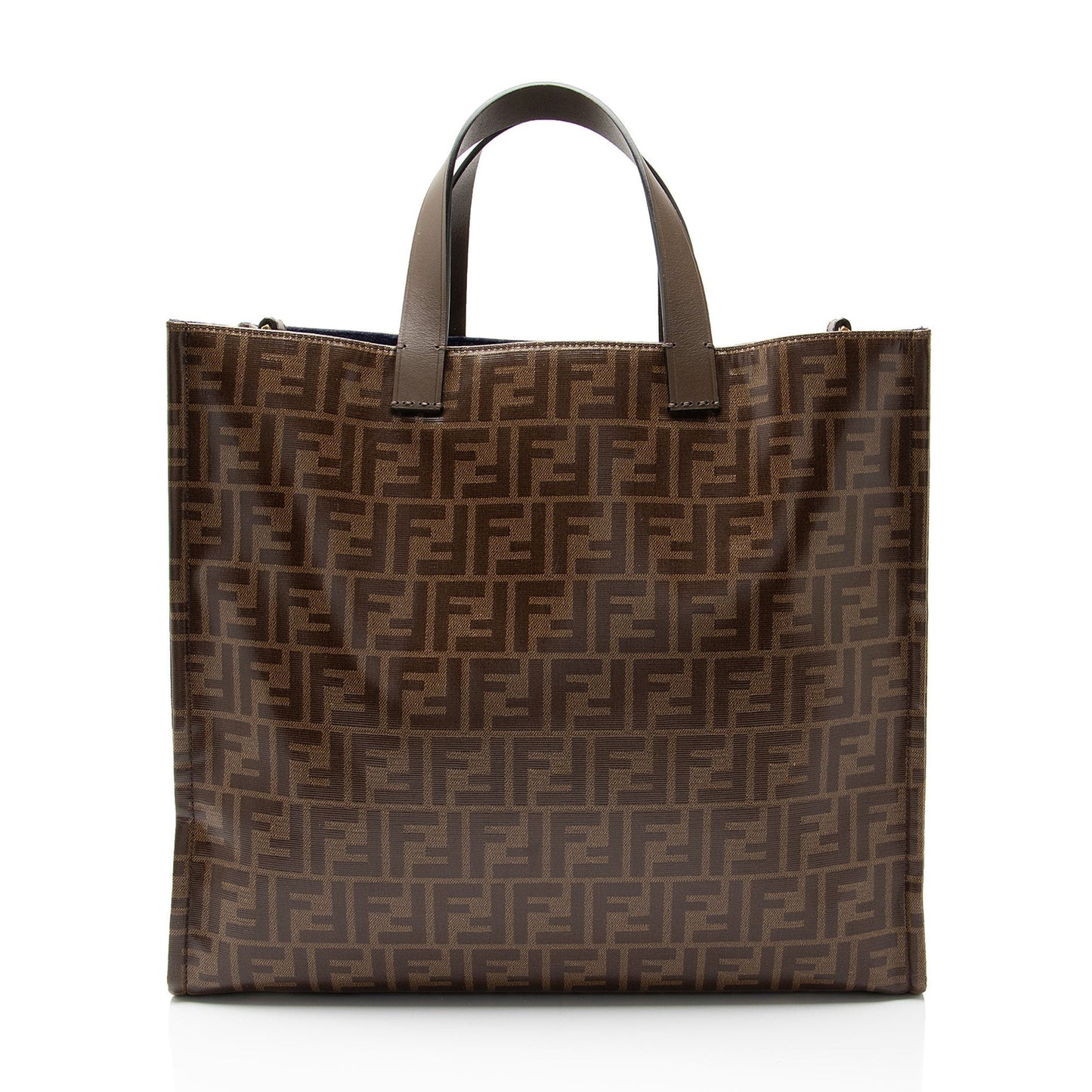 Fendi Spalmati Fila Mania Shopper Tote Logo Tote Bag
