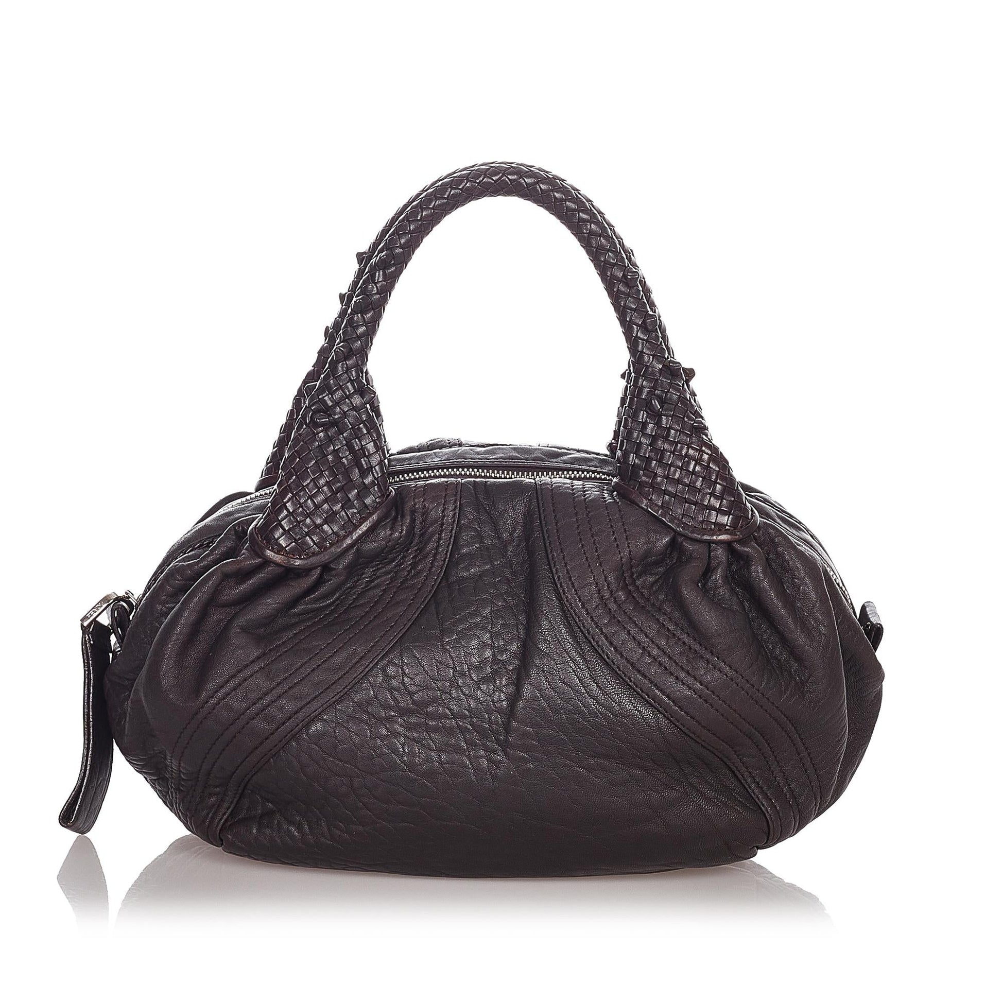 Fendi Spy Handbag Shg Leather Satchel Bag Handbag Shg 31647