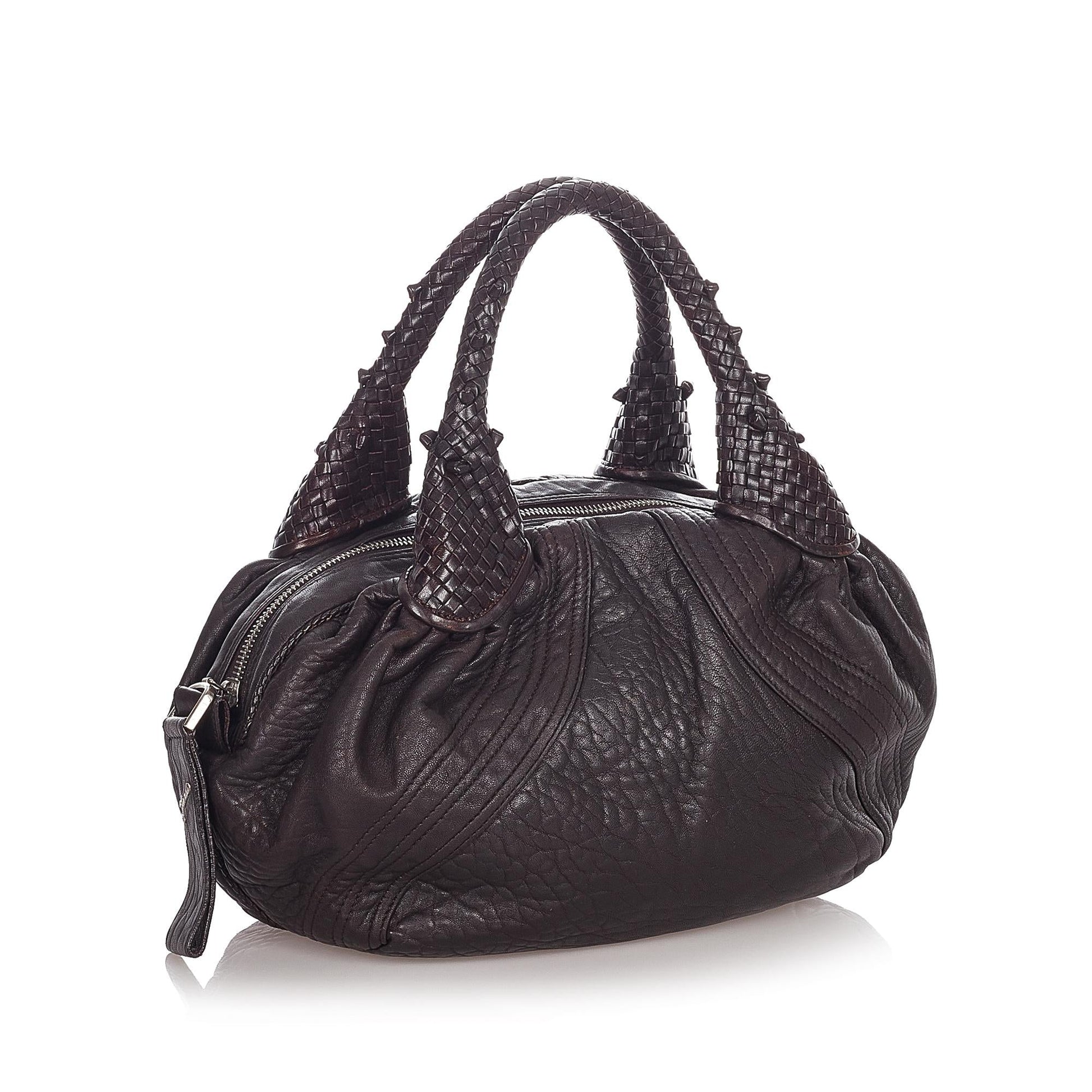 Fendi Spy Handbag Shg Leather Satchel Bag Handbag Shg 31647