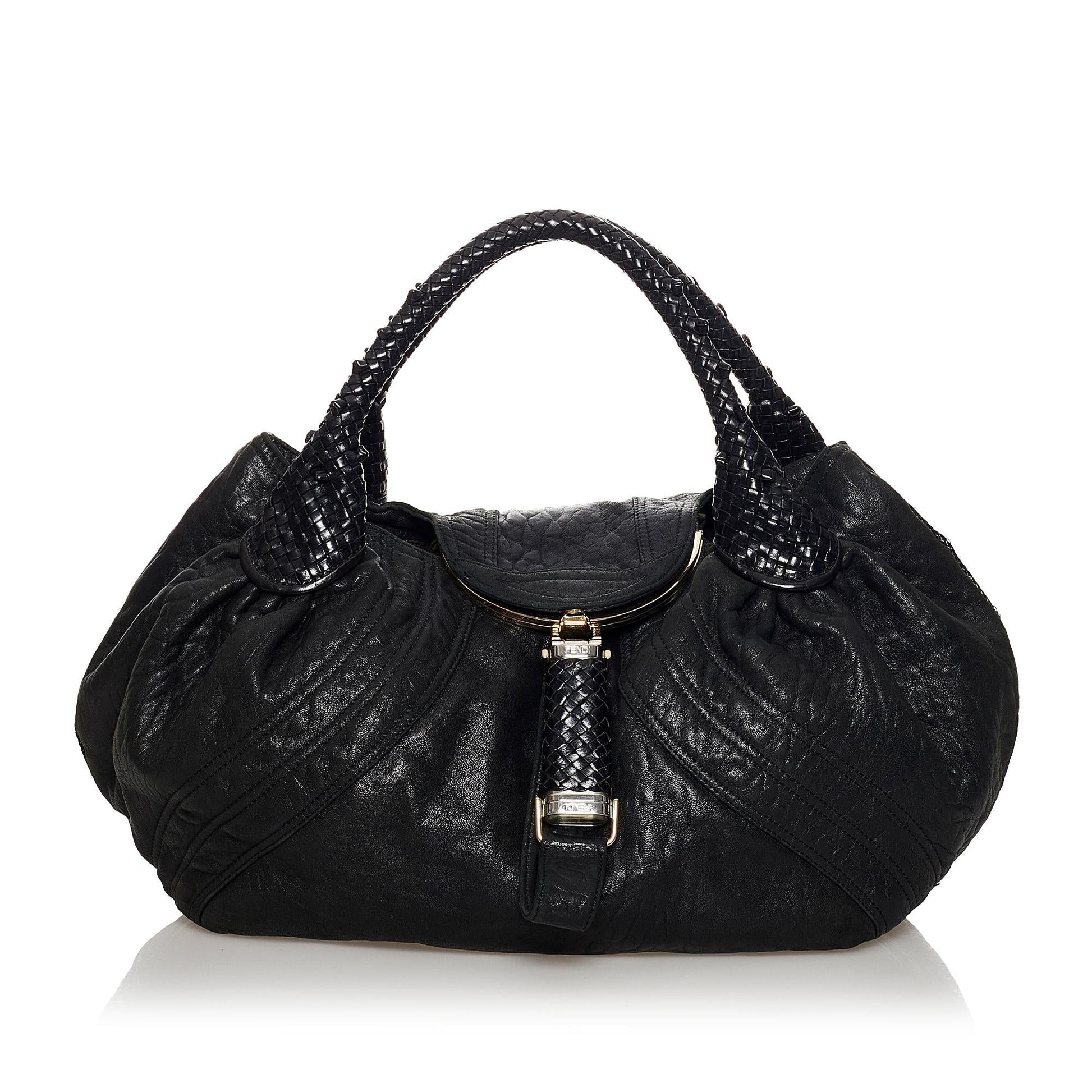 Fendi Spy Handbag Shg Leather Satchel Bag Handbag Shg 31738