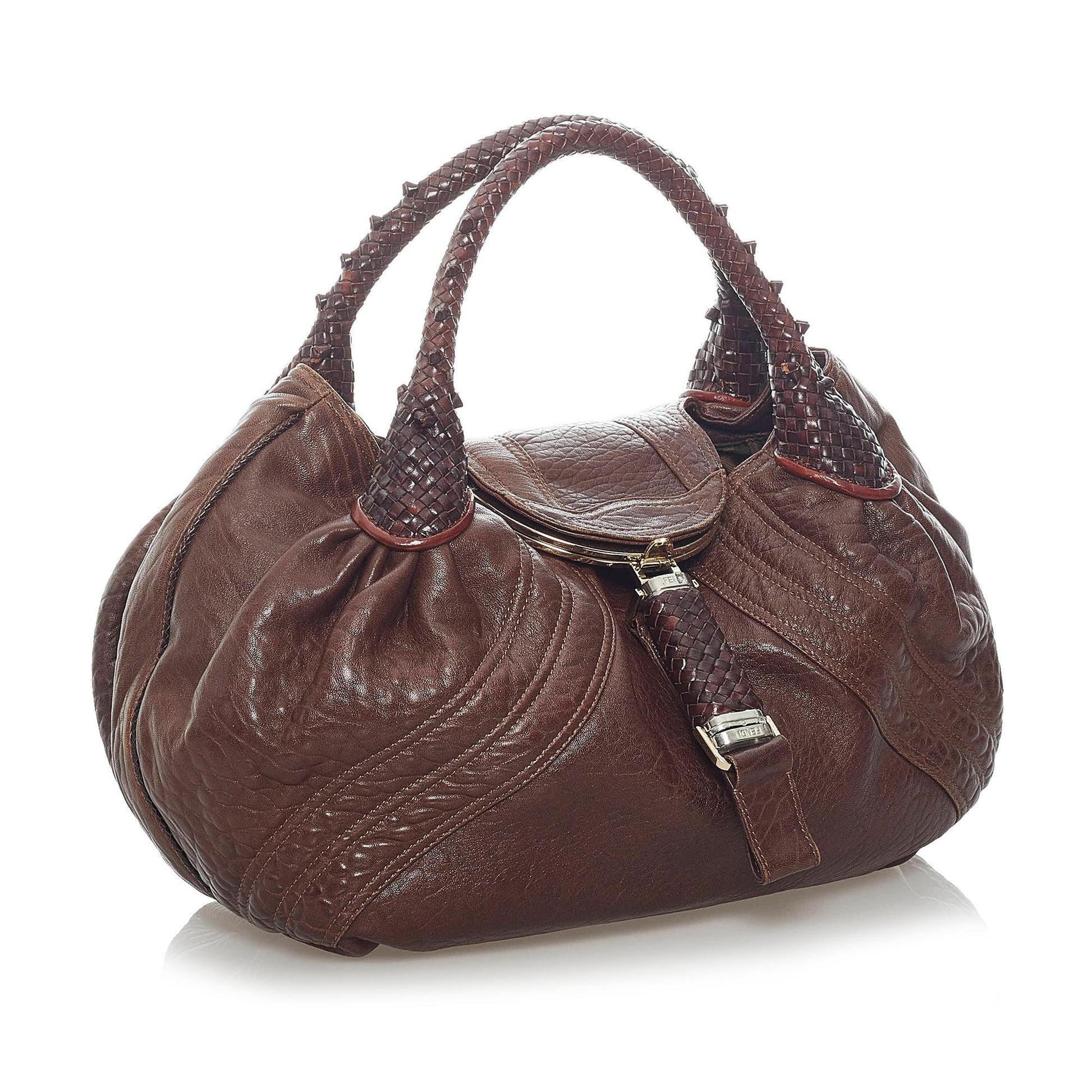 Fendi Spy Handbag Shg Leather Satchel Bag Handbag Shg 33435