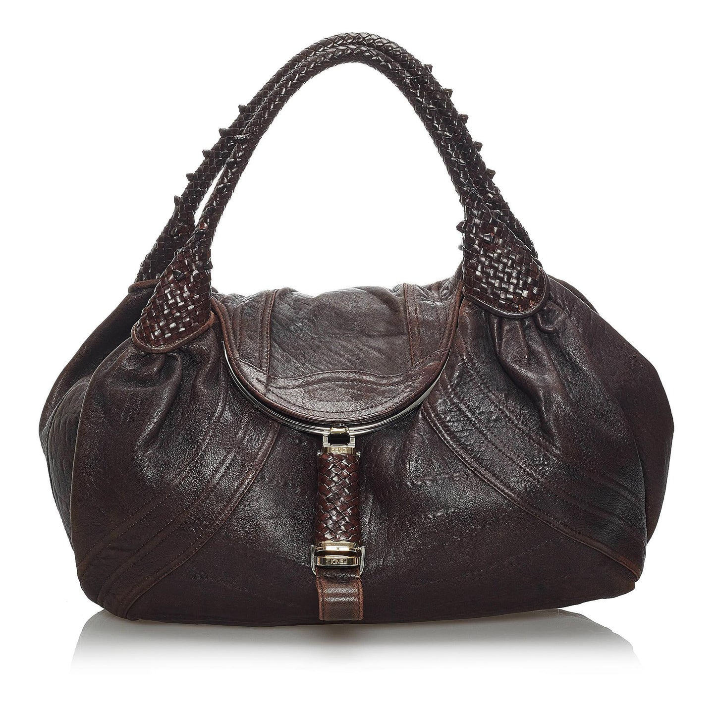 Fendi Spy Handbag Shg Leather Satchel Bag Handbag Shg 34038