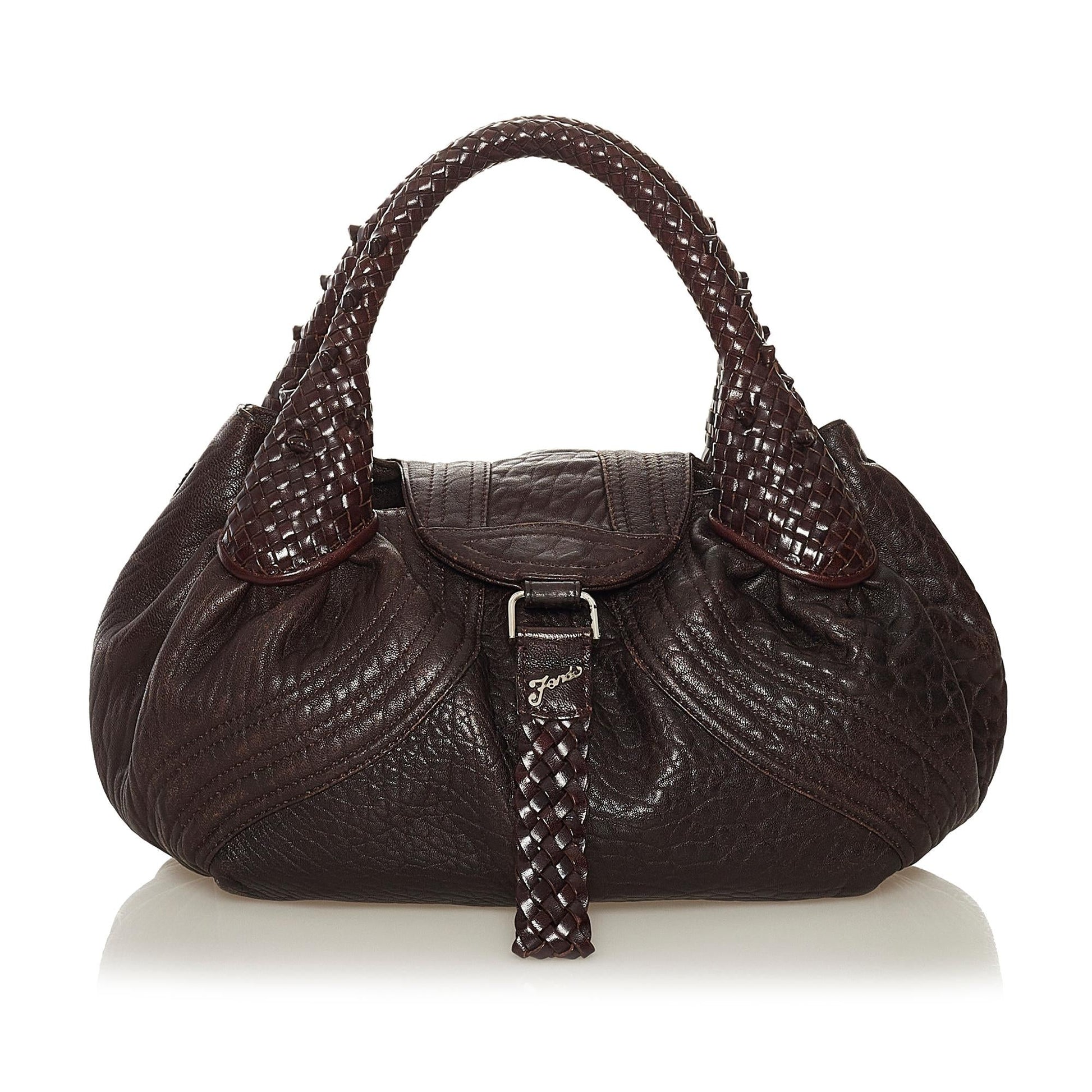 Fendi Spy Handbag Shg Leather Satchel Bag Handbag Shg 34436