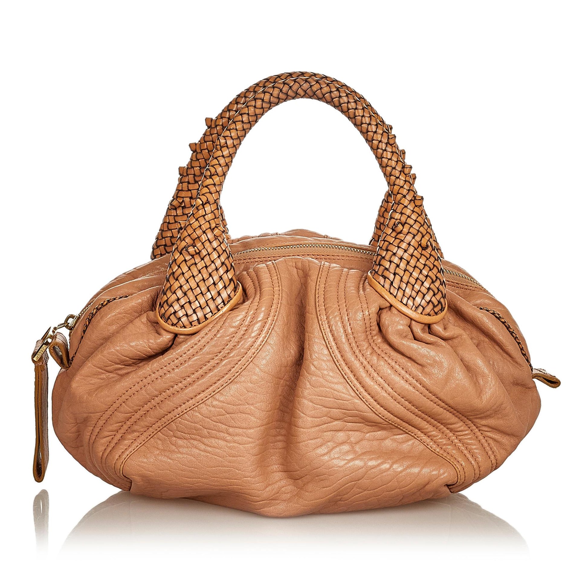 Fendi Spy Handbag Shg Leather Satchel Bag Handbag Shg 36076