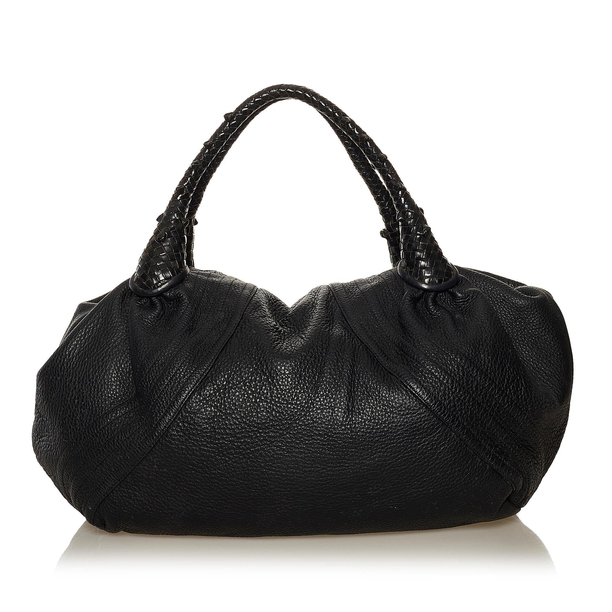 Fendi Spy Handbag Shg Leather Satchel Bag