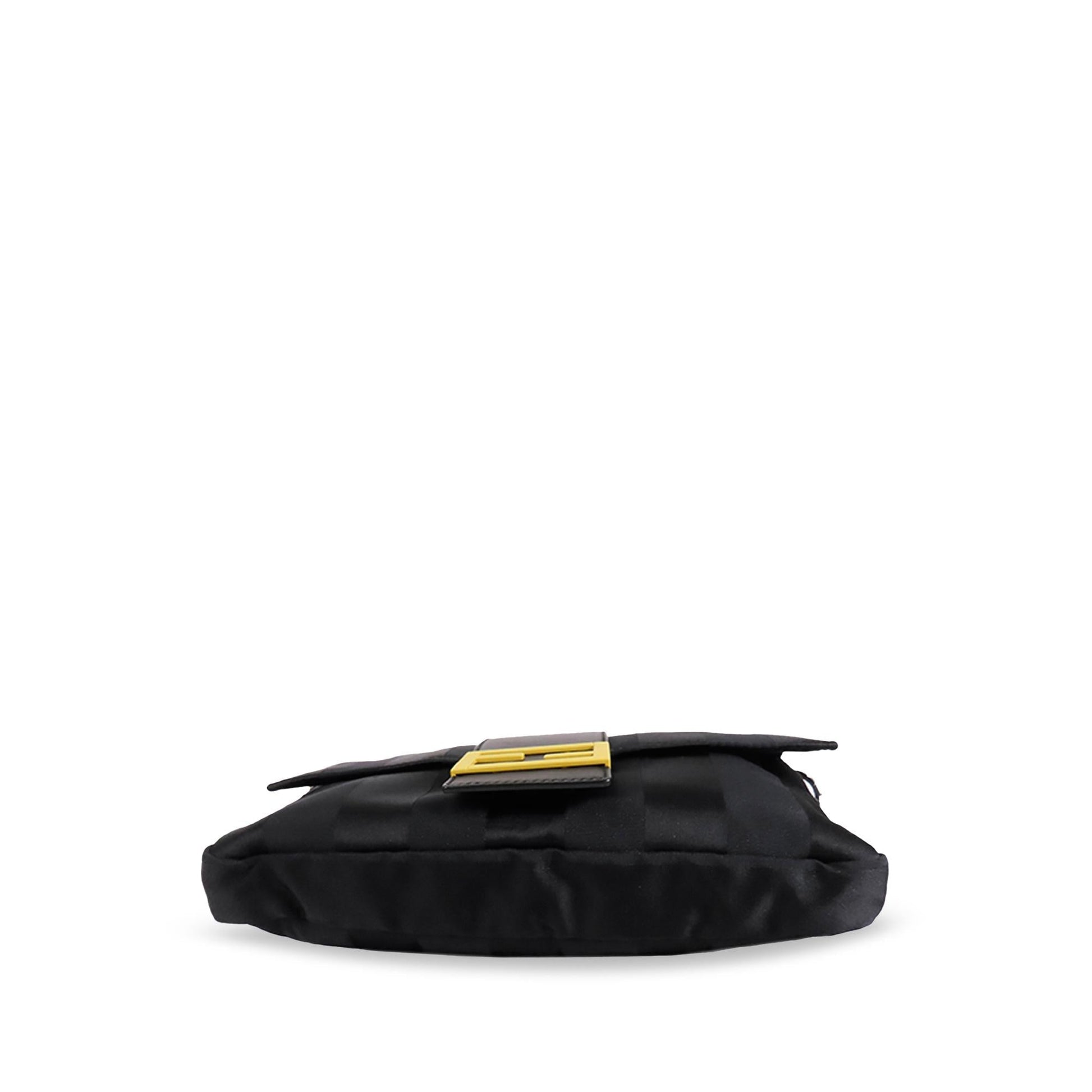 Fendi Stripes Convertible Baguette Shg W52Ude Satchel Bag