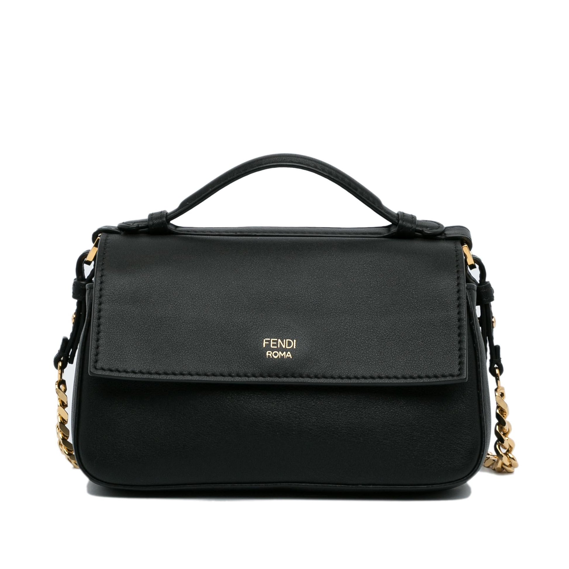 Fendi Studded Baguette Shg Igmosg Satchel Bag Micro