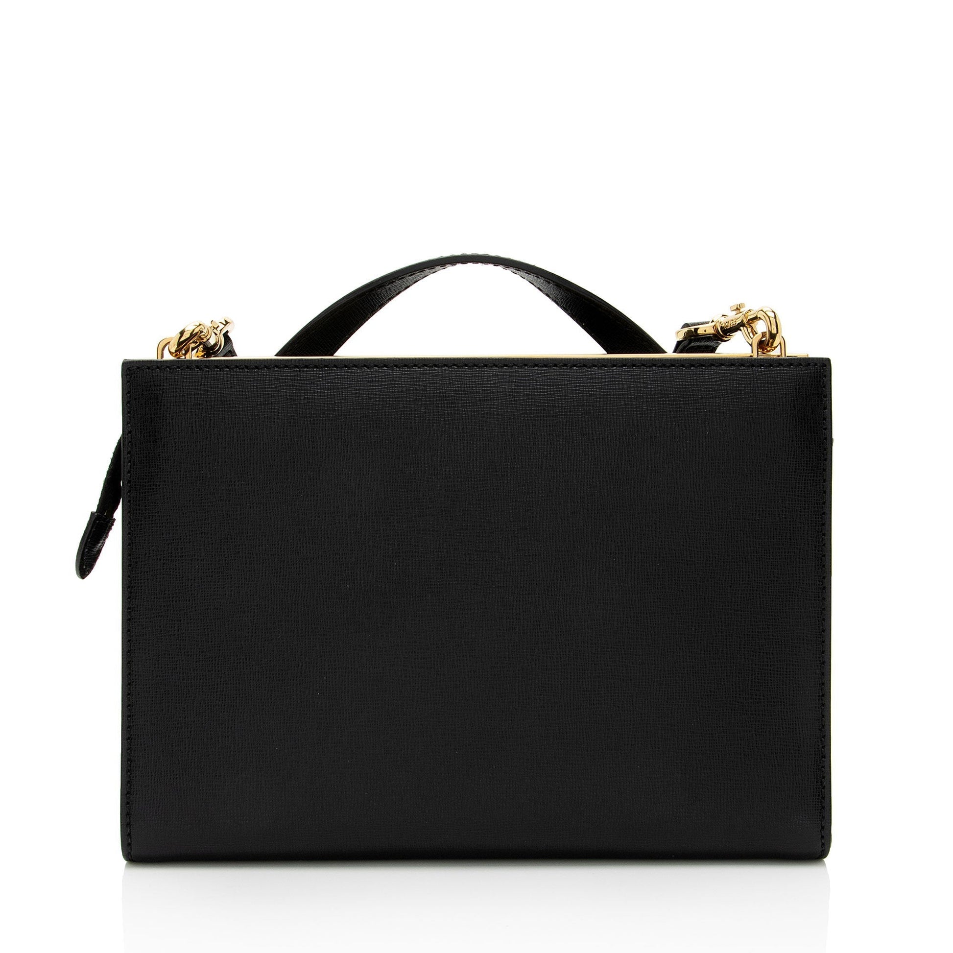 Fendi Studded Elite Demi Jour Monster Satchel Shf Eh7Qgz Vitello Satchel Bag