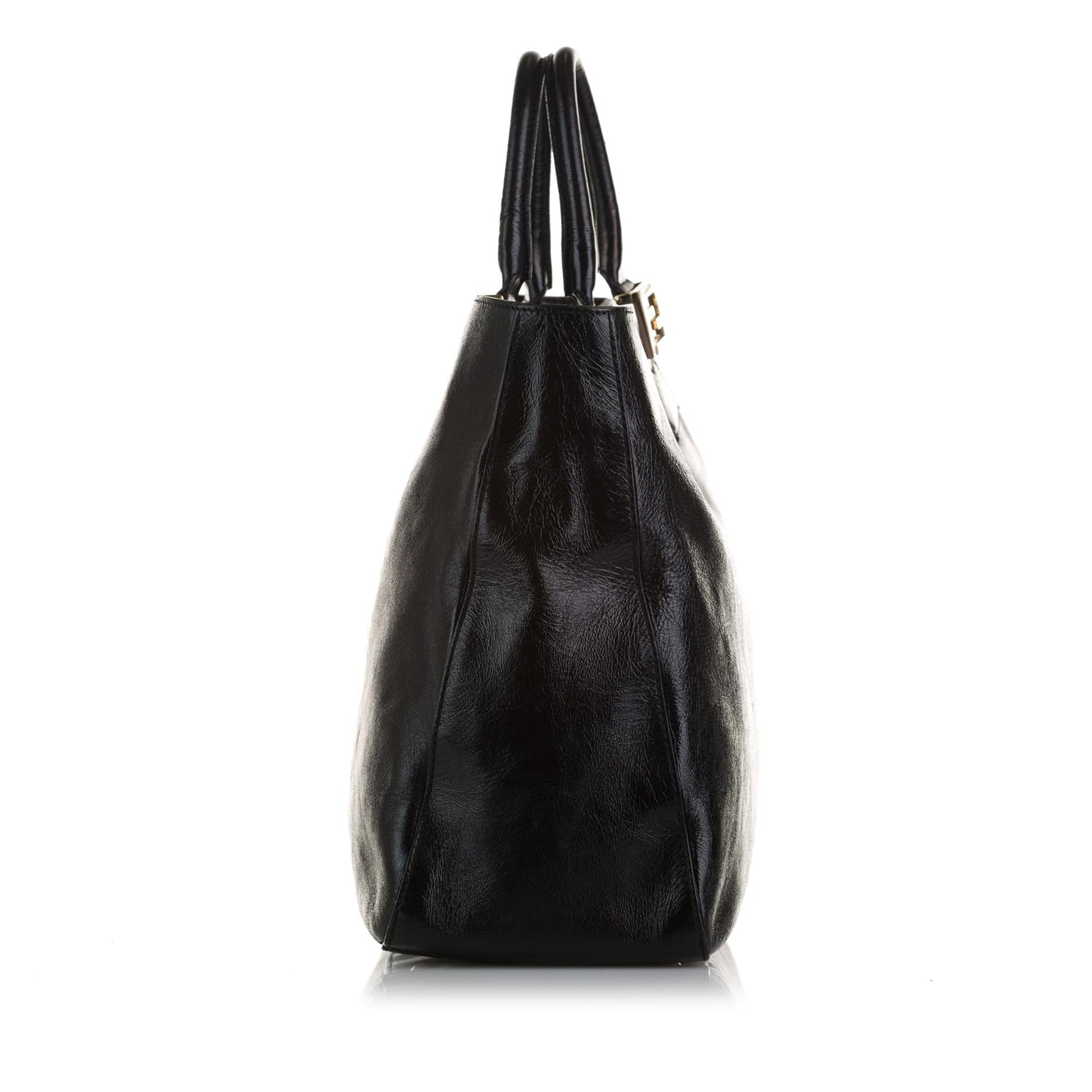 Fendi Twins Tote Bag Shg 5Td57T Leather