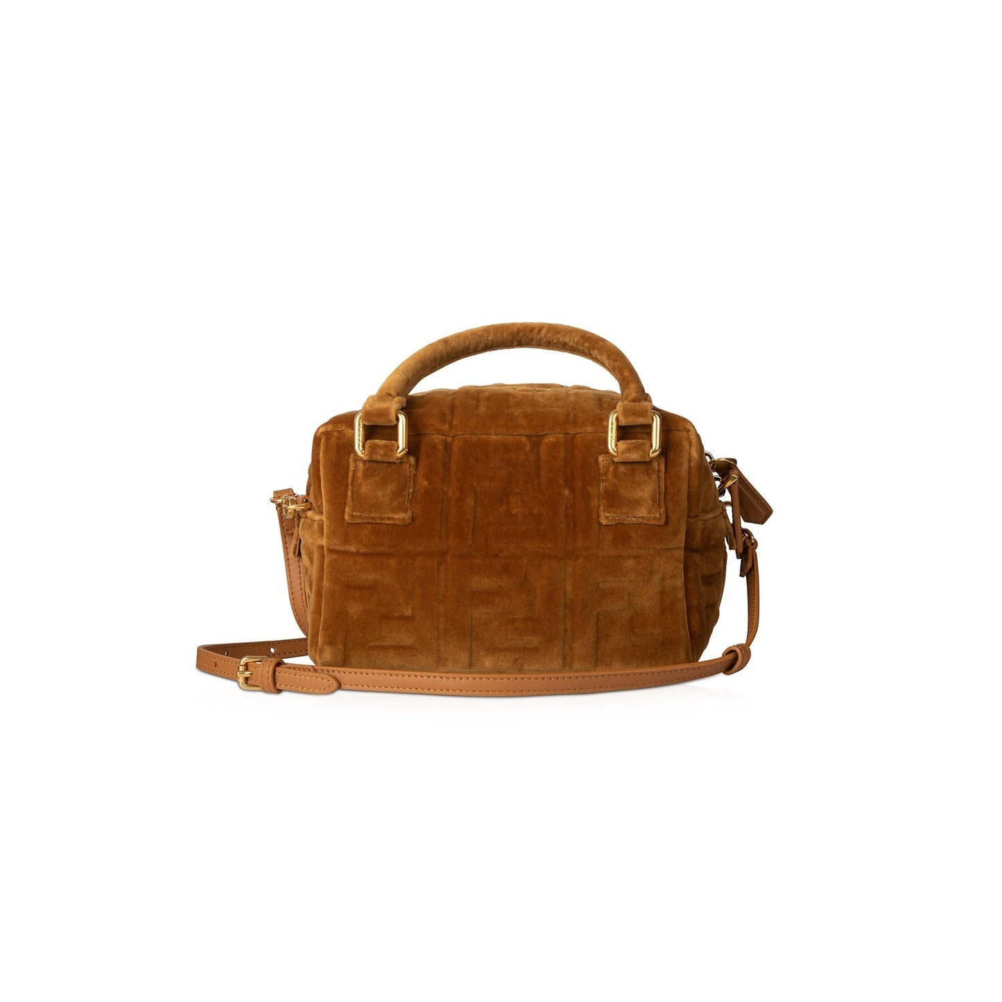 Fendi Velvet Mama Boston Bag Travel Bag