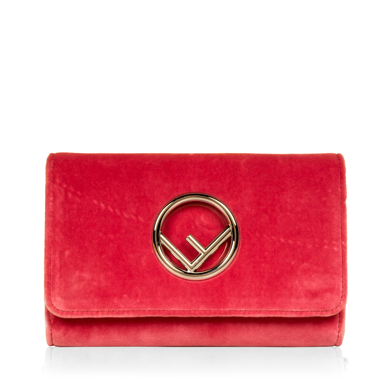 Fendi Kan Velvet Crossbody Crossbody Bag I Velvet Crossbody