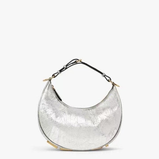 Fendi Armpit Bag White Travel Bag Armpit Bag Bfnd9978