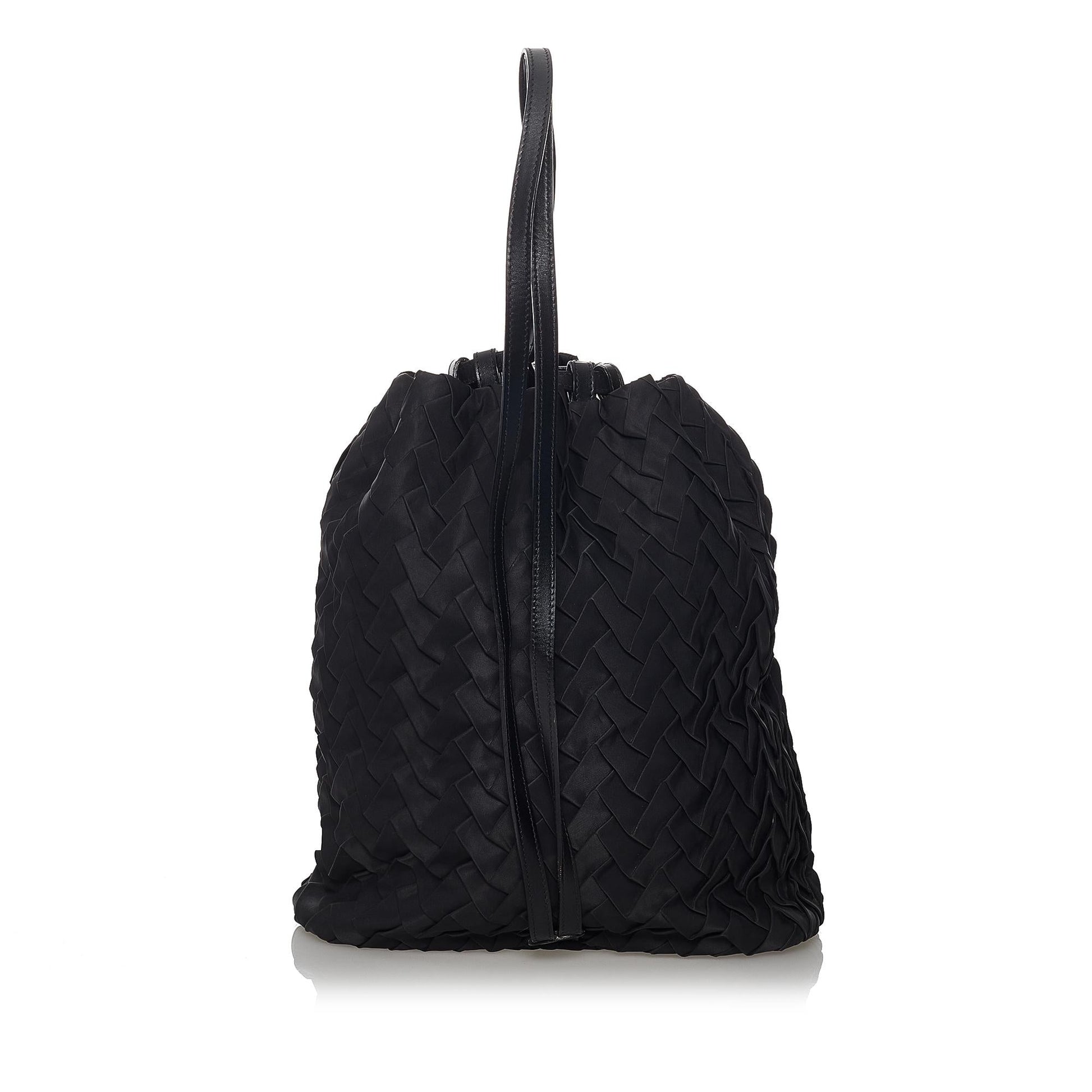 Fendi Backpack Shg Canvas Woven