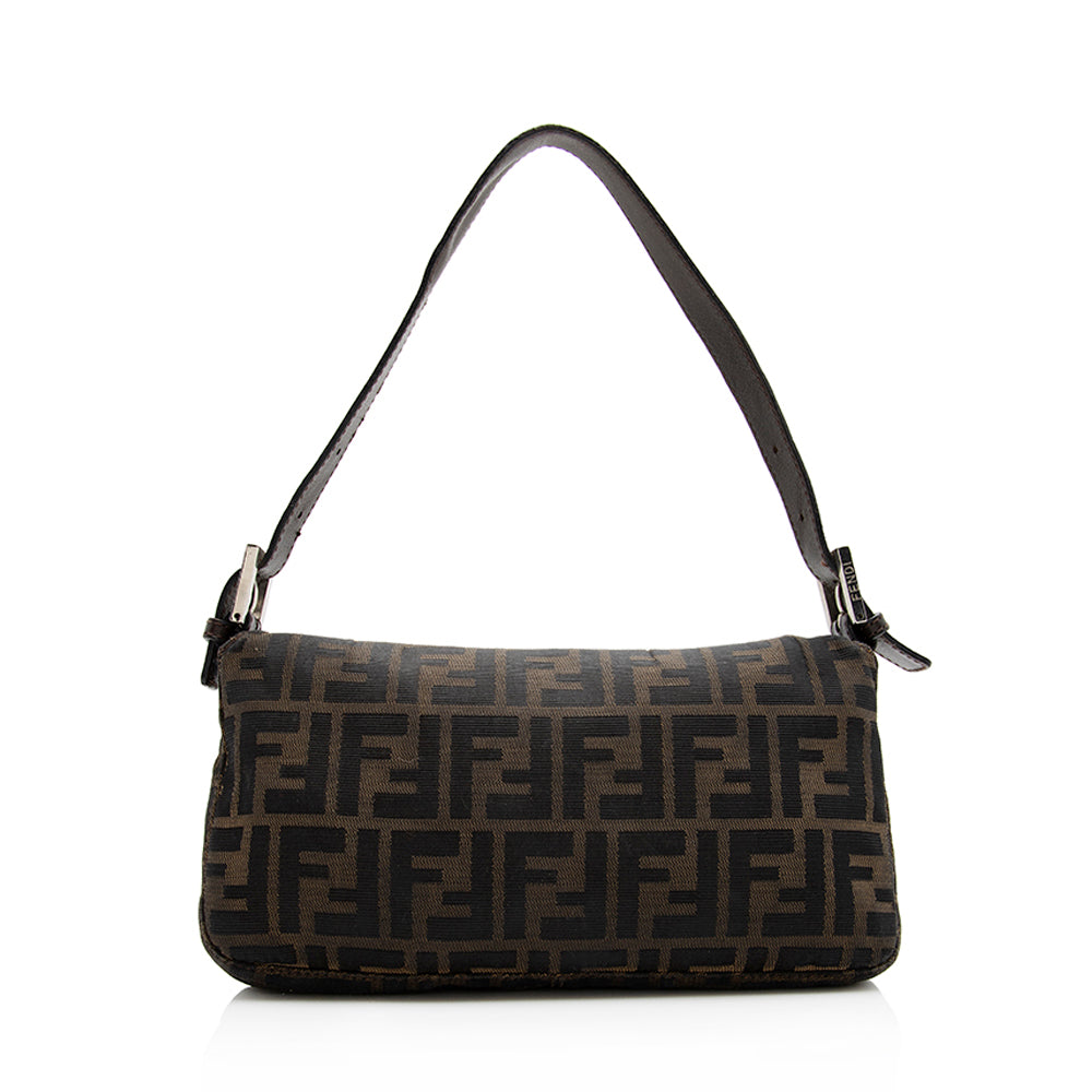 Fendi Zucca Baguette Shoulder Bag Final Sale Shf