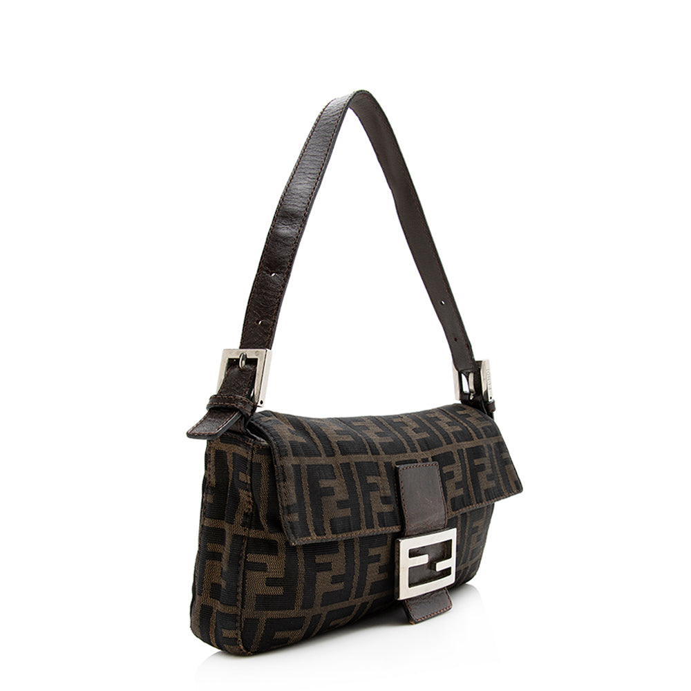 Fendi Zucca Baguette Shoulder Bag Final Sale Shf