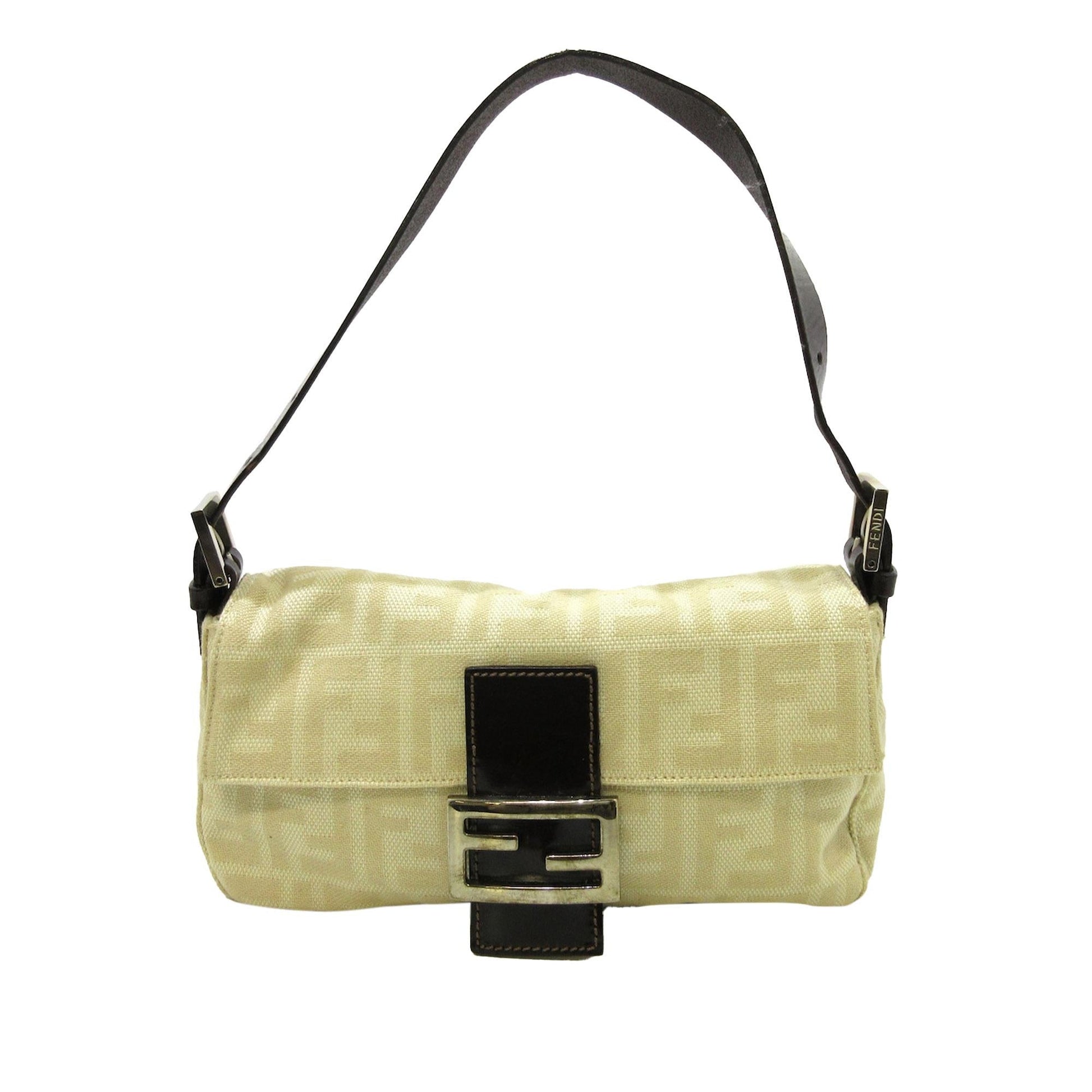 Fendi Zucca Baguette Shg Handbag Shoulder Bag Baguette Shg 37093