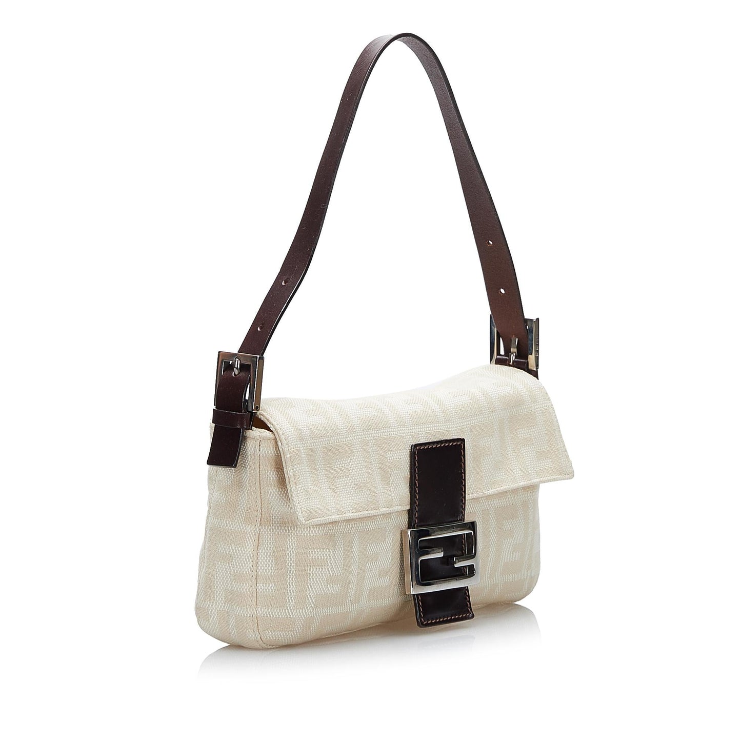 Fendi Zucca Baguette Shg Handbag Shoulder Bag