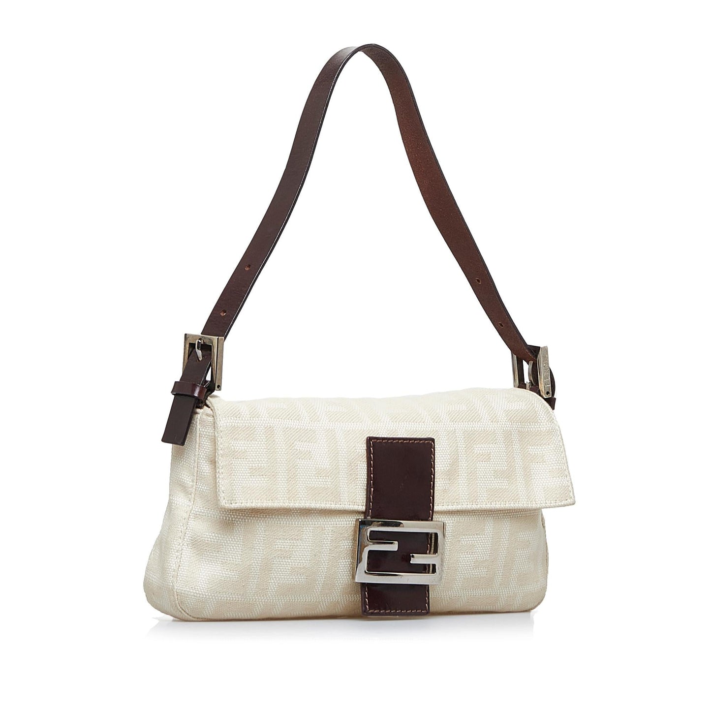 Fendi Zucca Baguette Shg Yvrylk Handbag Shoulder Bag