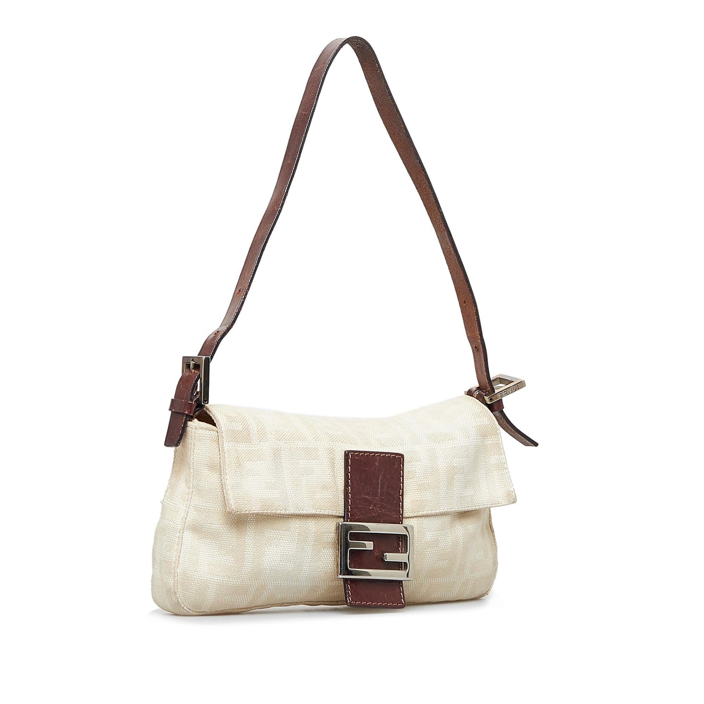 Fendi Zucca Baguette Shg Ual5Pd Handbag Shoulder Bag