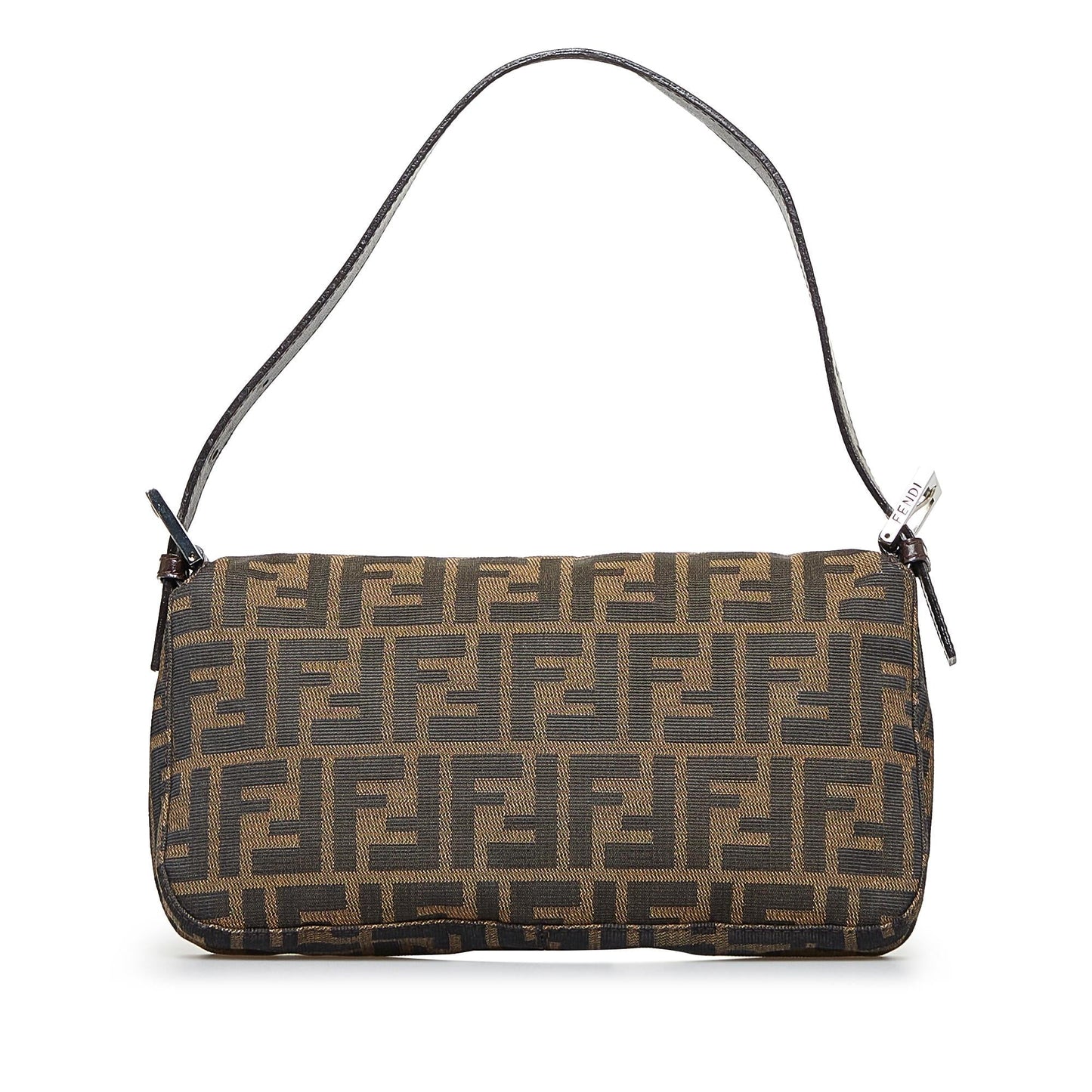 Fendi Zucca Baguette Shg Aczlac Handbag Shoulder Bag